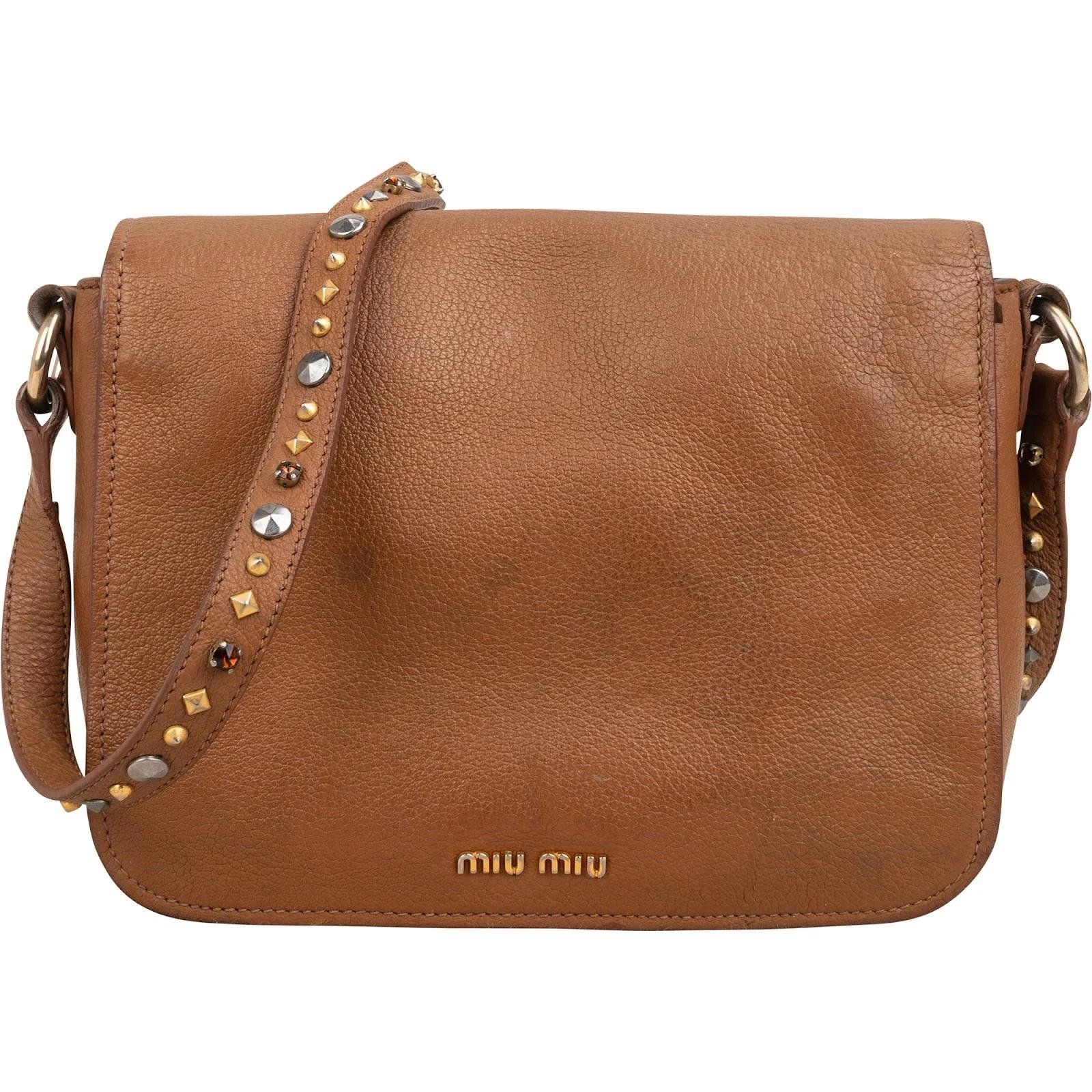 Miu Miu Bow bag leather handbag