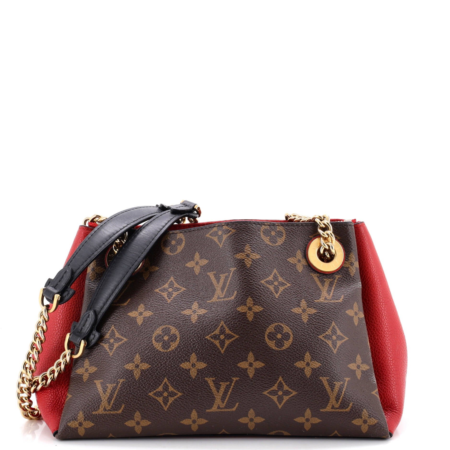 Surene Handbag Monogram Canvas with Leather BB