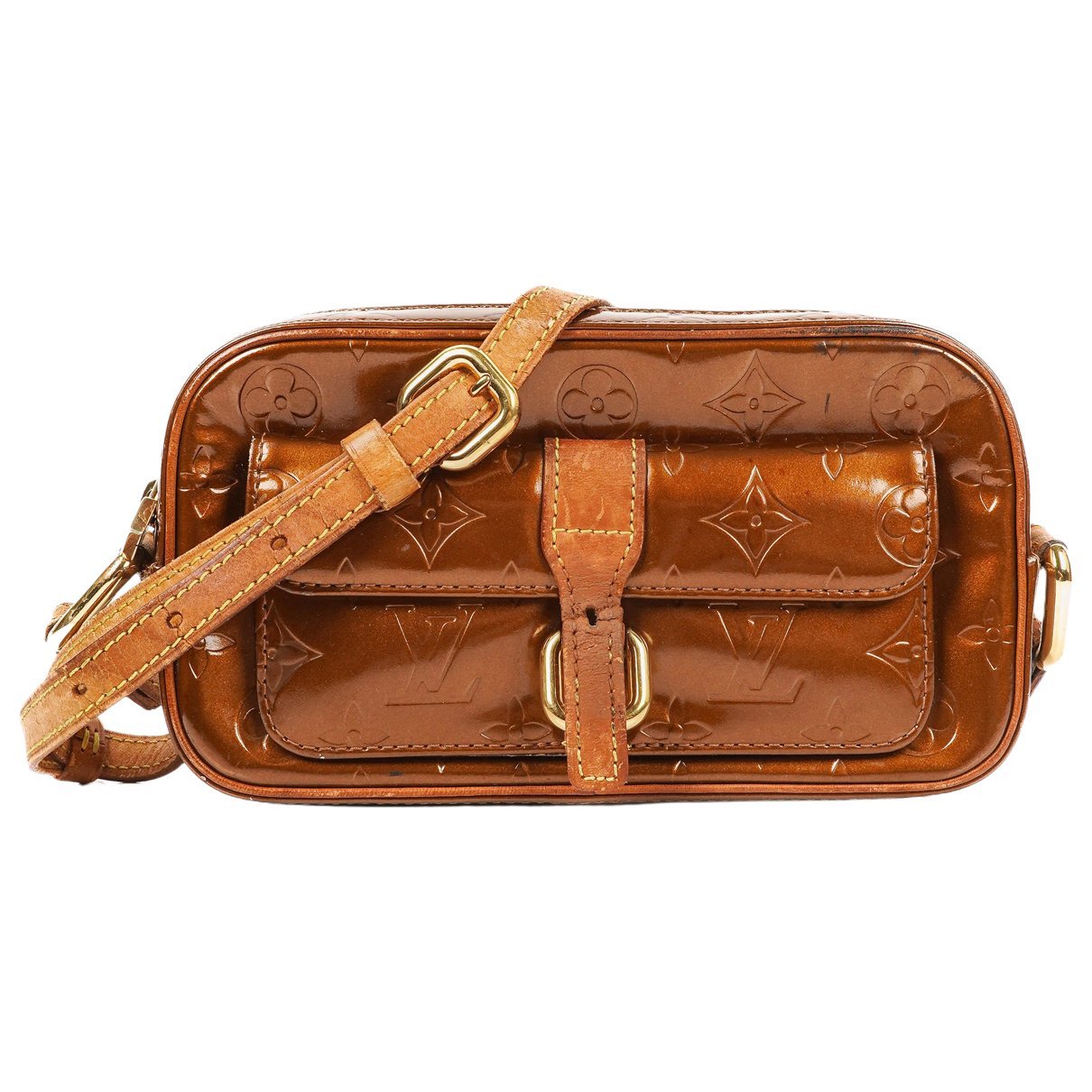 Juliette patent leather handbag