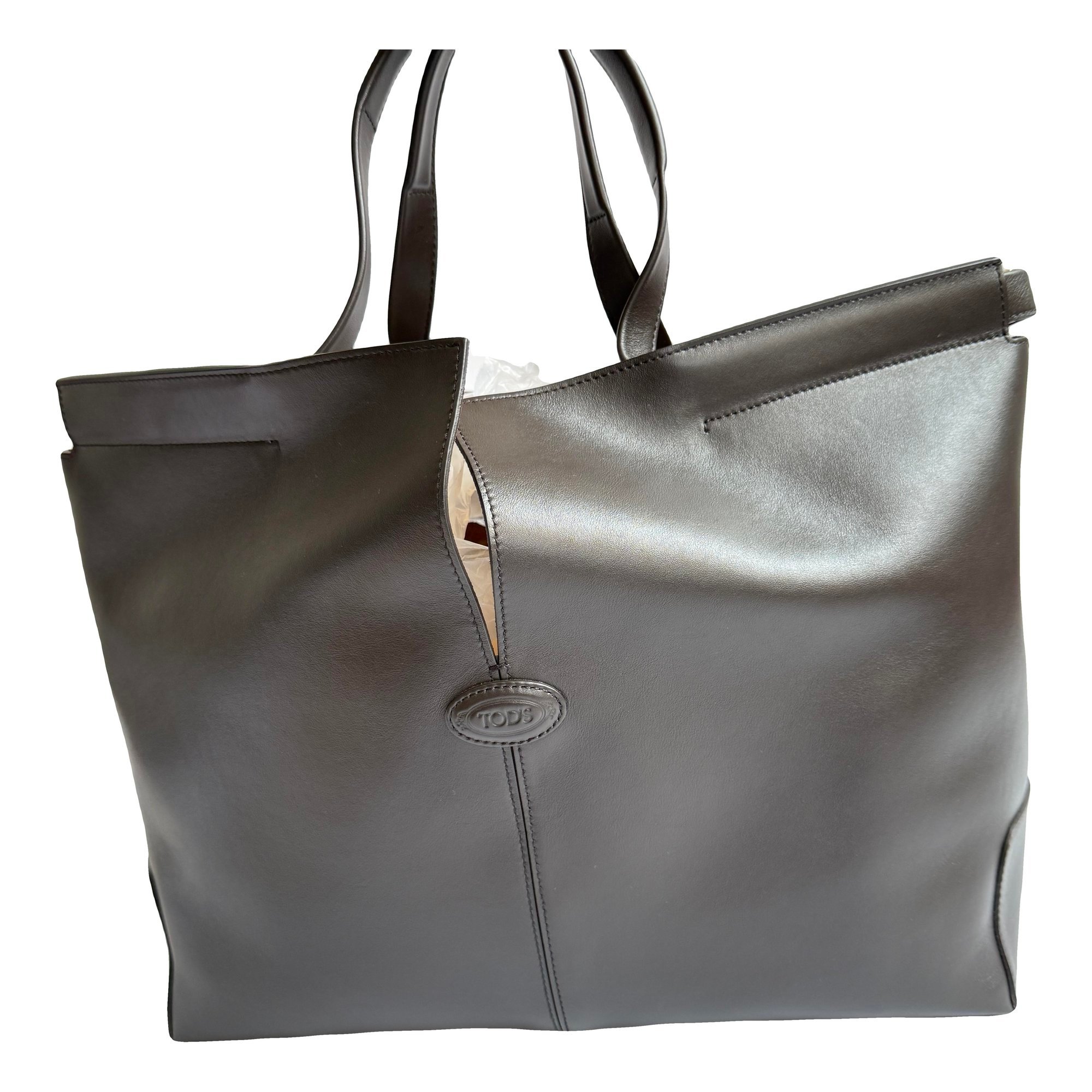 D Bag leather tote