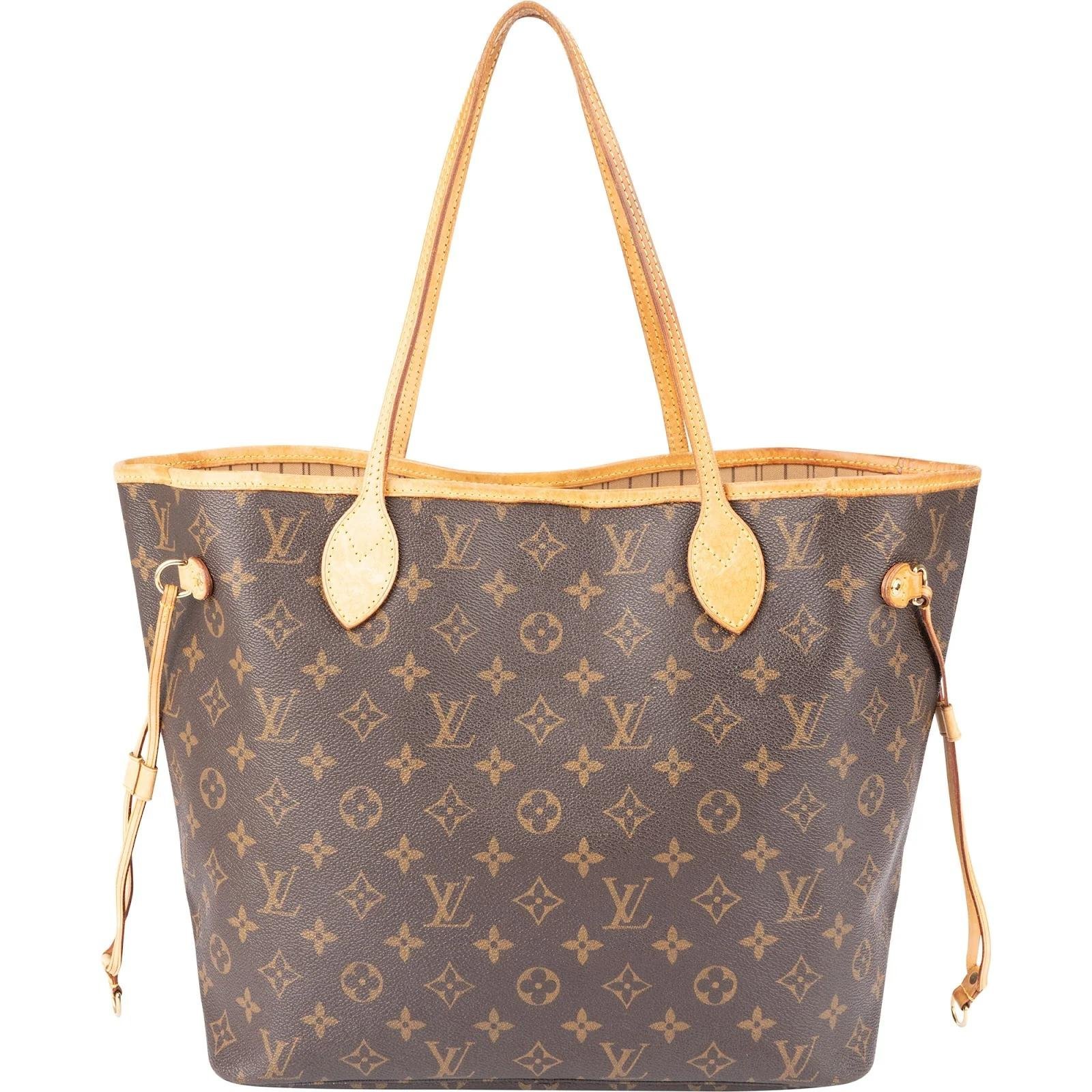 Neverfull leather handbag
