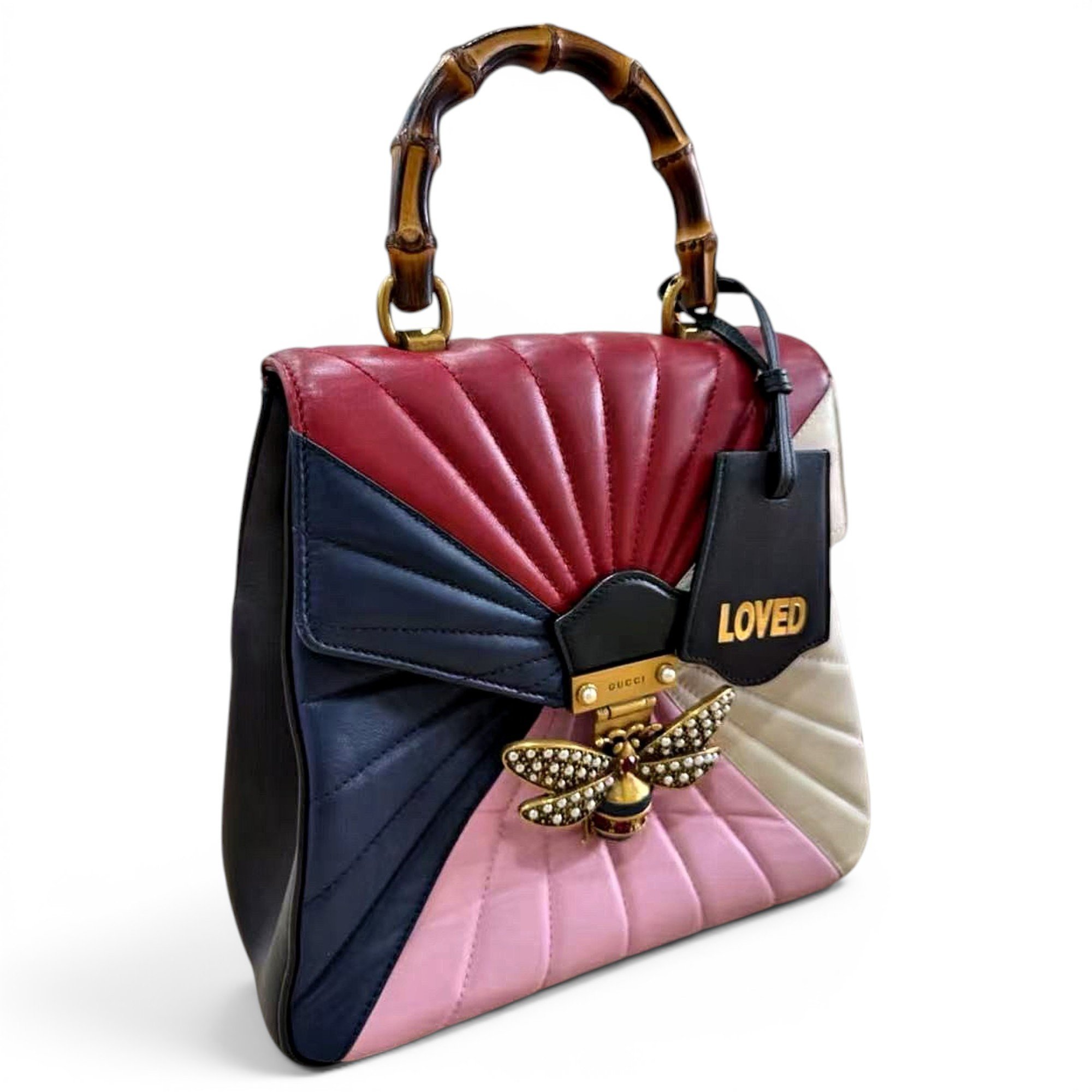 Queen Margaret leather tote