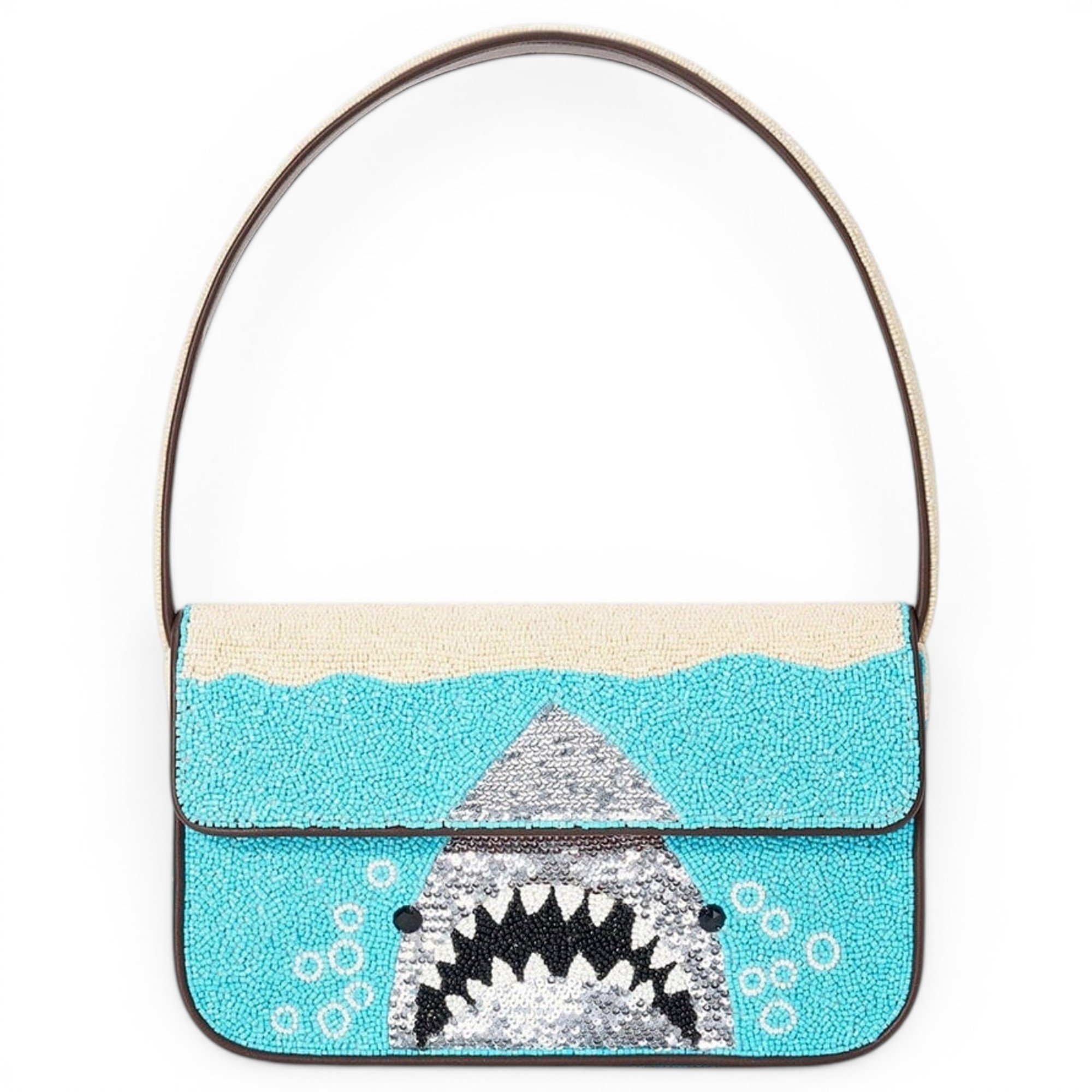 Faux fur handbag