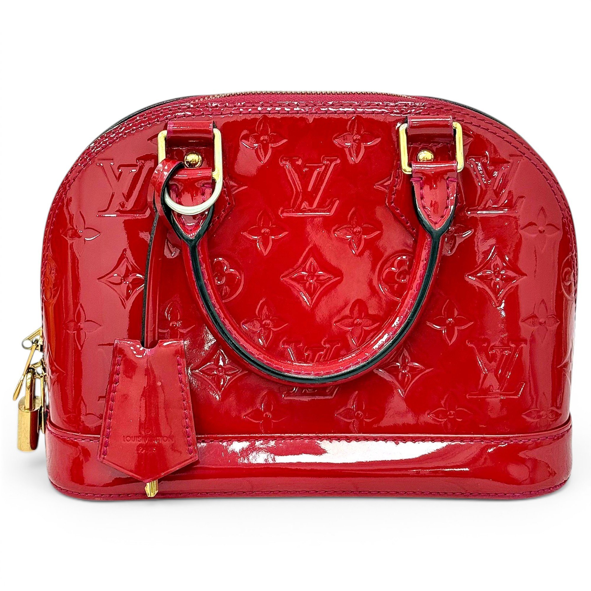 Alma BB patent leather handbag