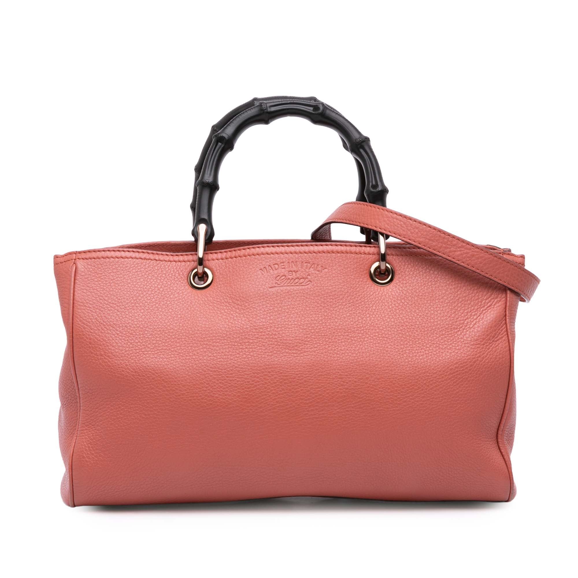 Bamboo Shopper pony-style calfskin handbag