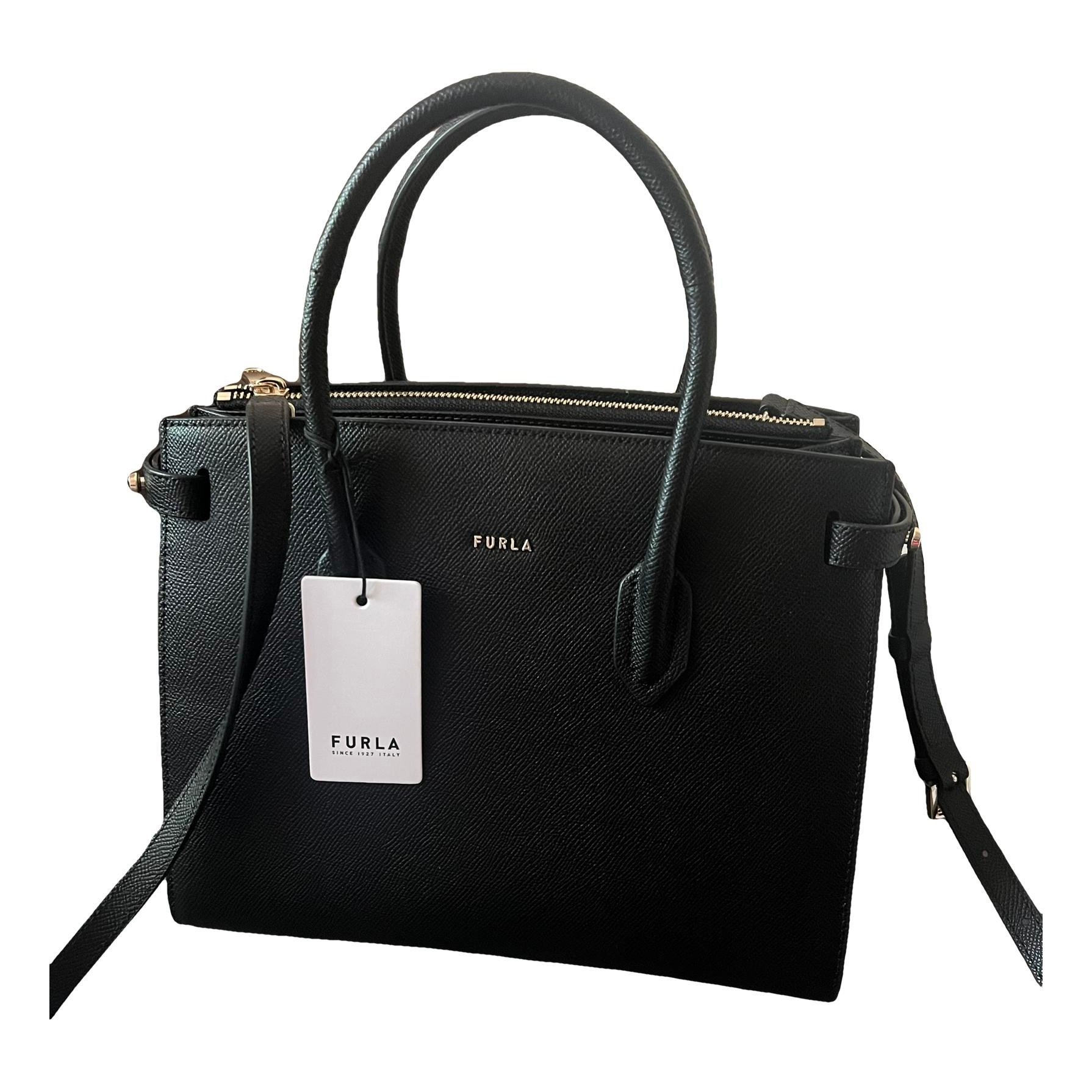 Leather handbag