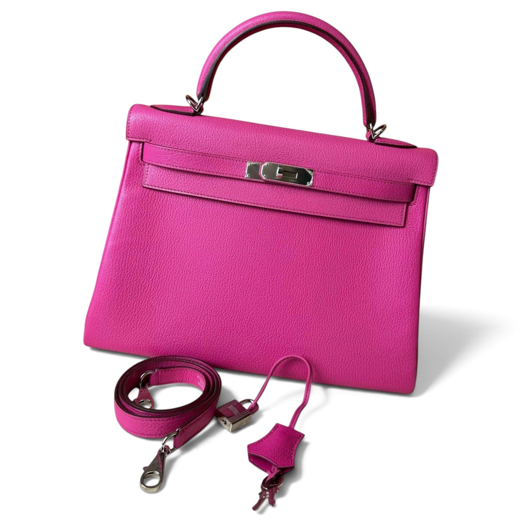Birkin 35 leather handbag