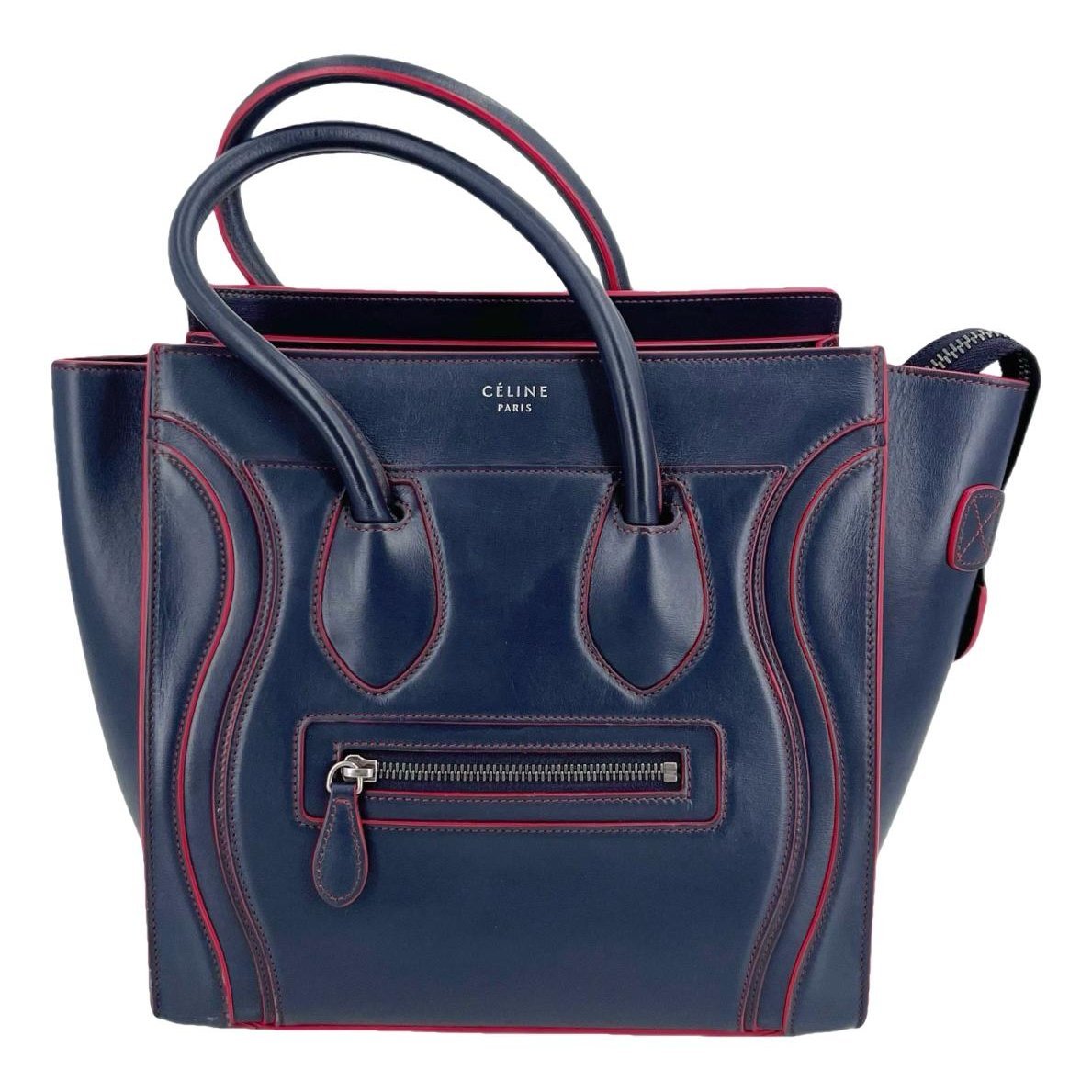 Luggage leather handbag