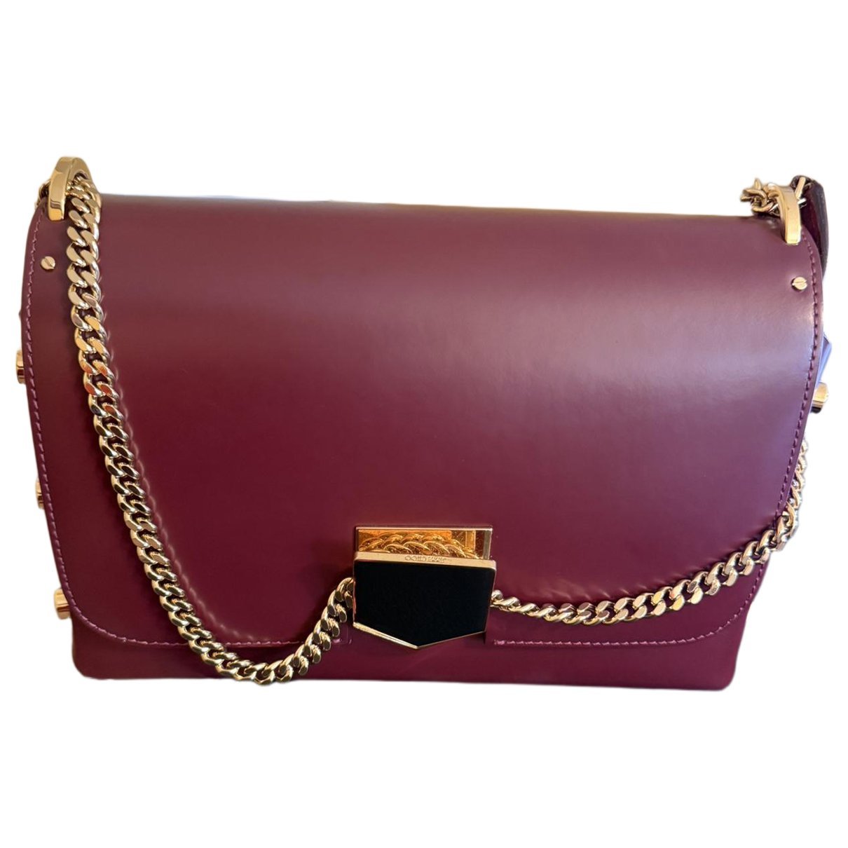 Patent leather handbag