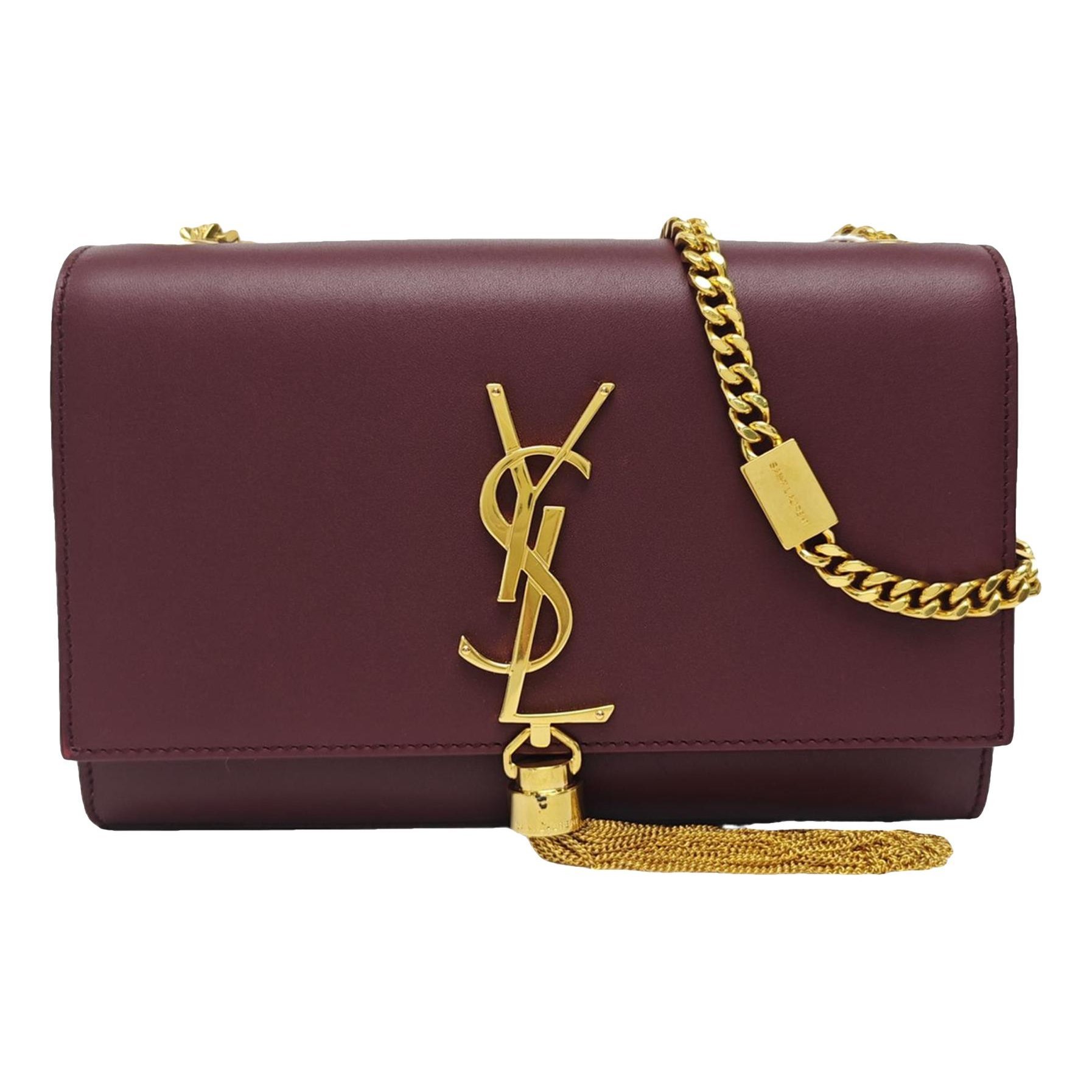 Pompom Kate leather crossbody bag