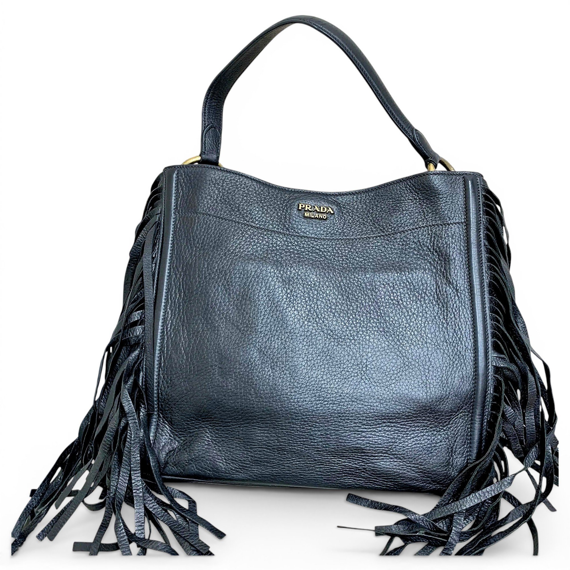 Leather handbag