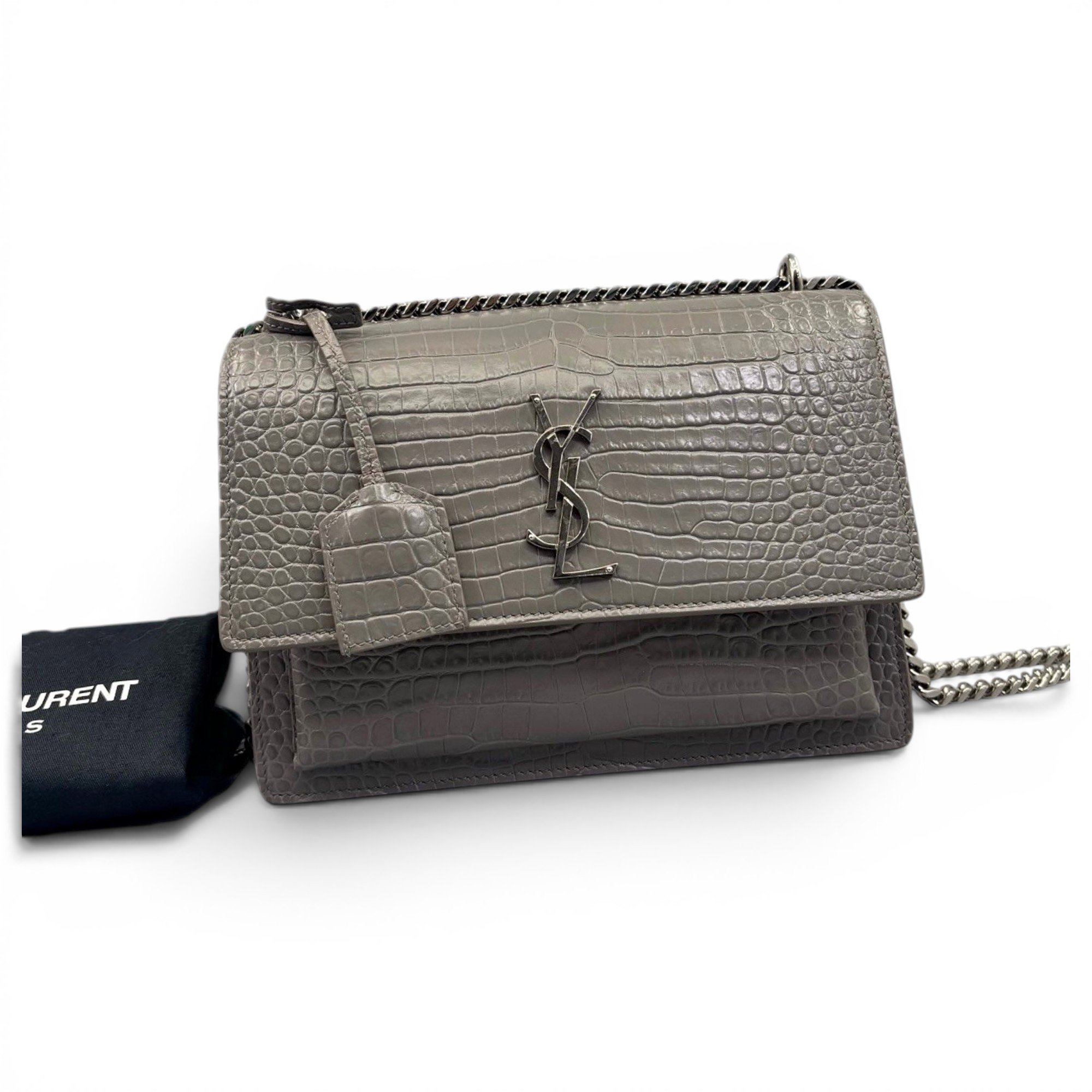 Sunset leather handbag