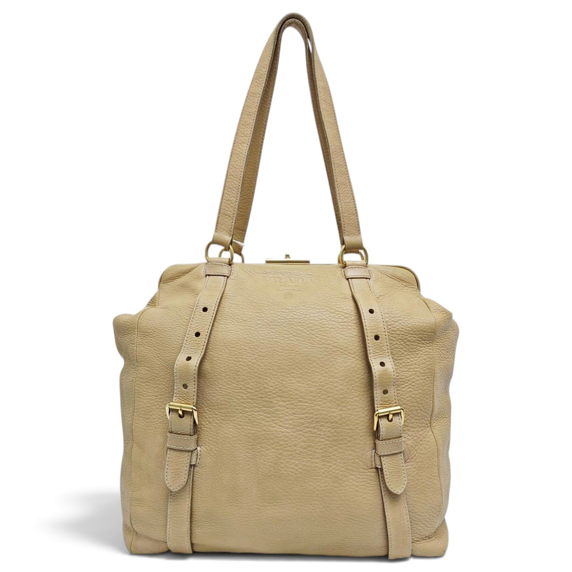 Leather handbag