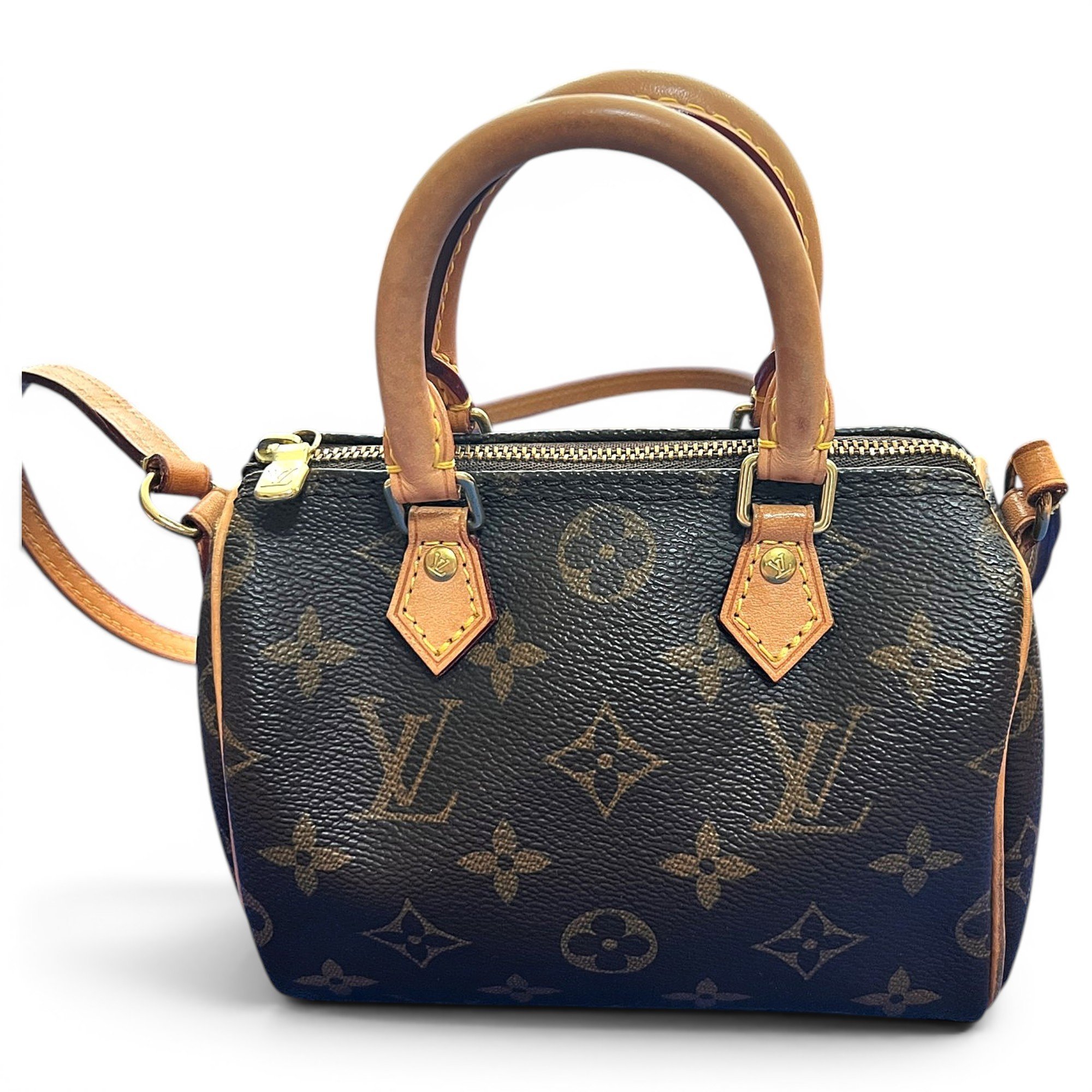 Speedy Bandoulière leather crossbody bag