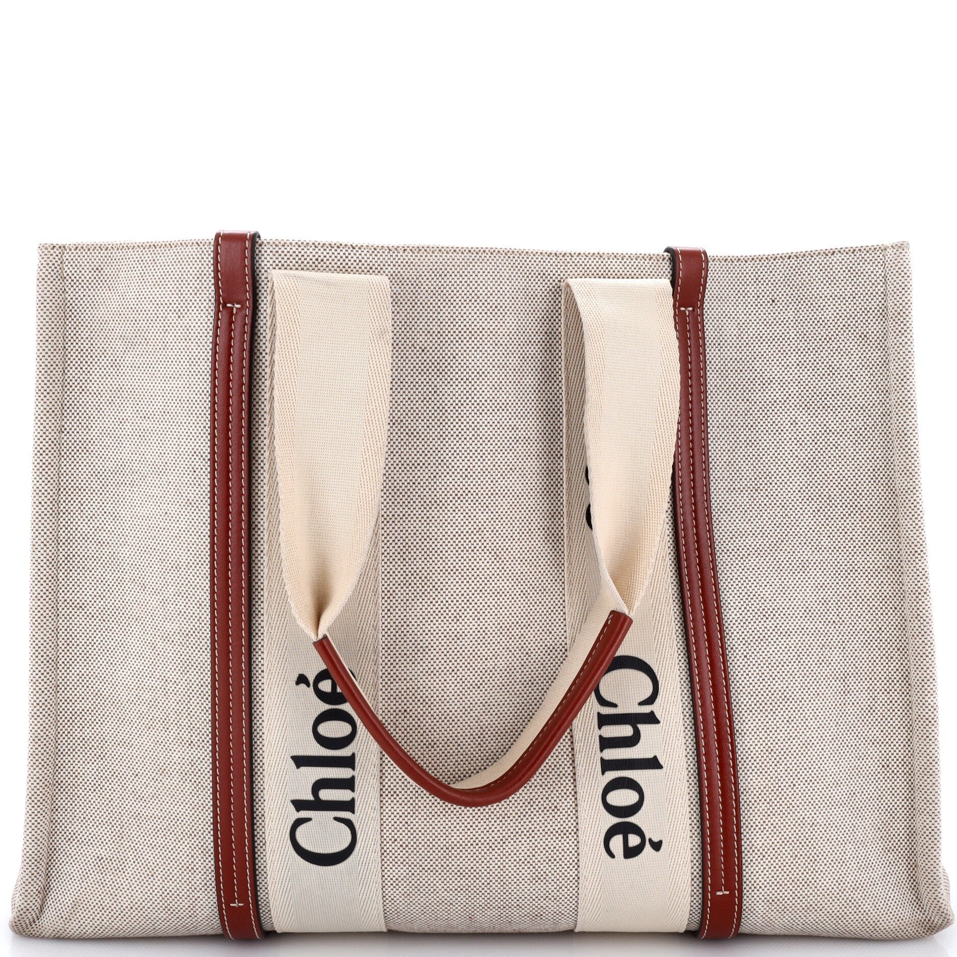 Leather tote