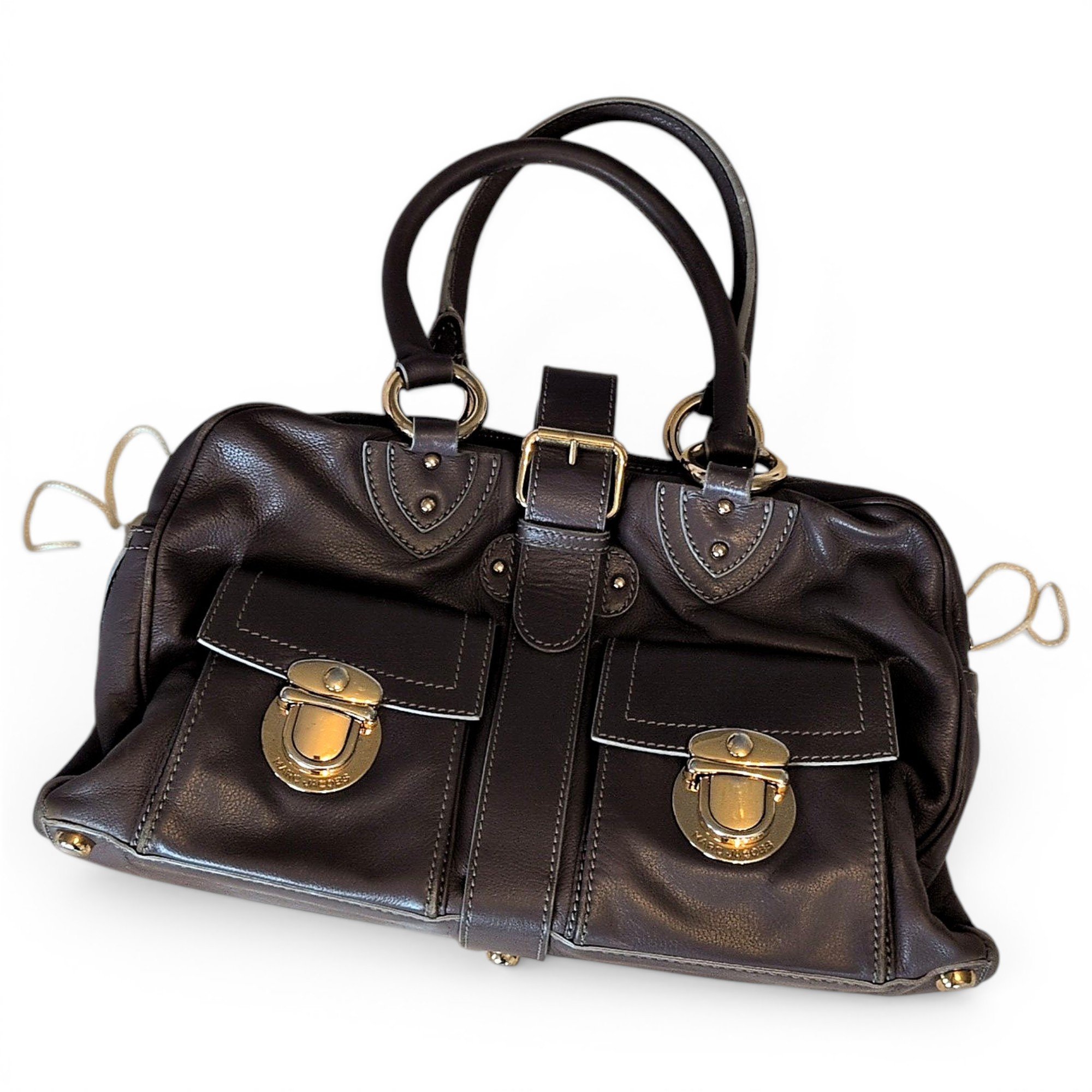 Leather handbag