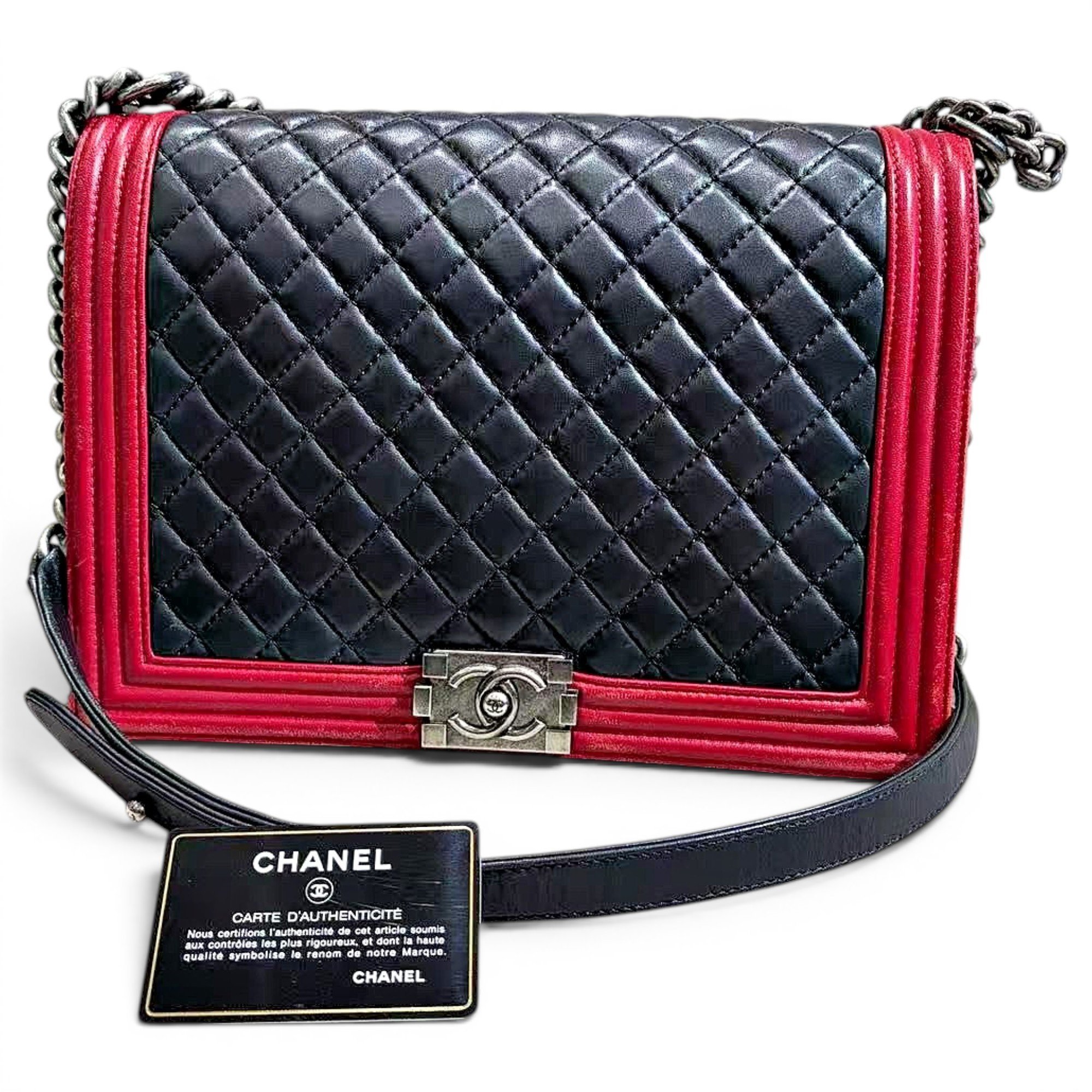 Boy leather handbag