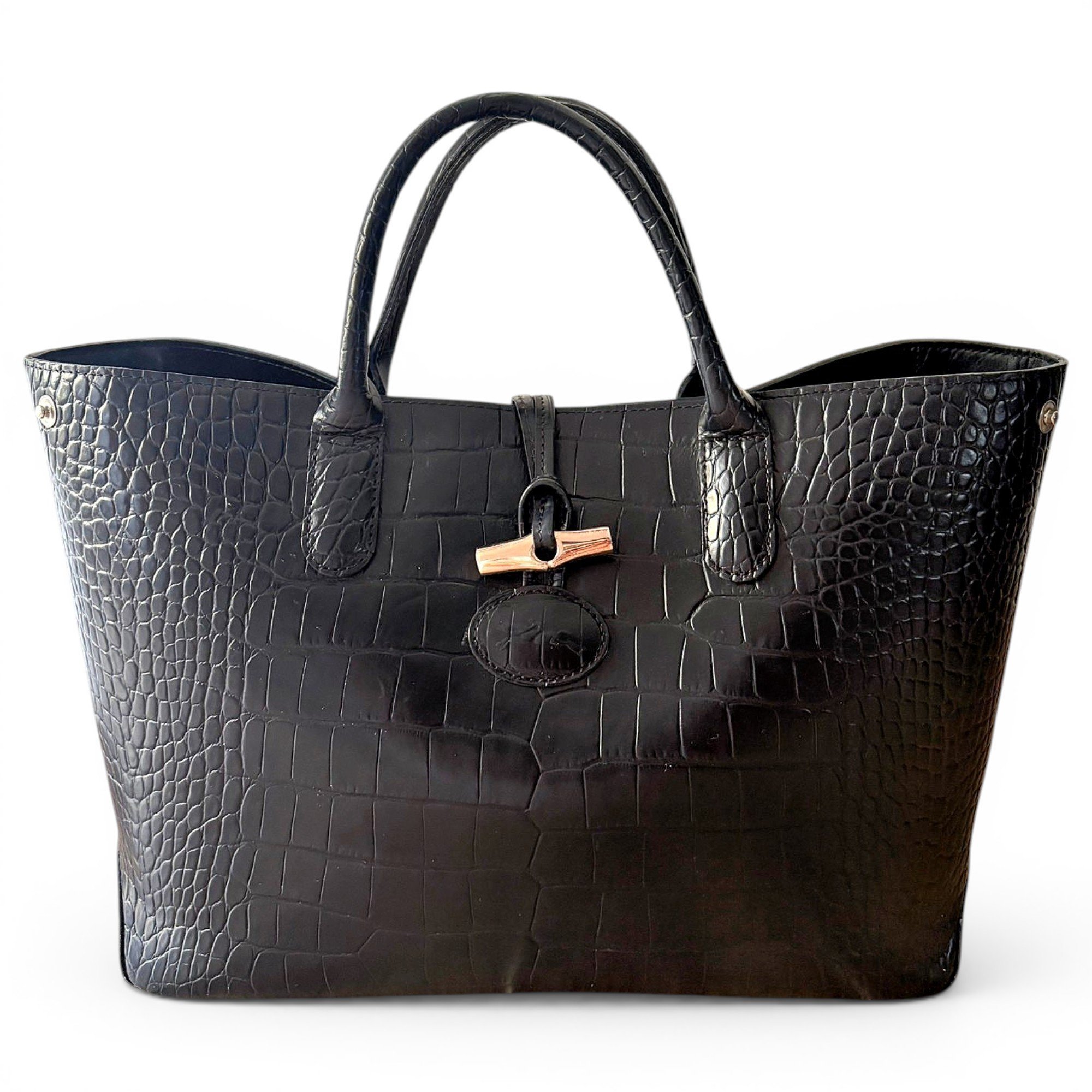 Roseau leather handbag