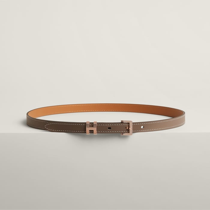 Étoupe Pop H Guillochee 15 Belt