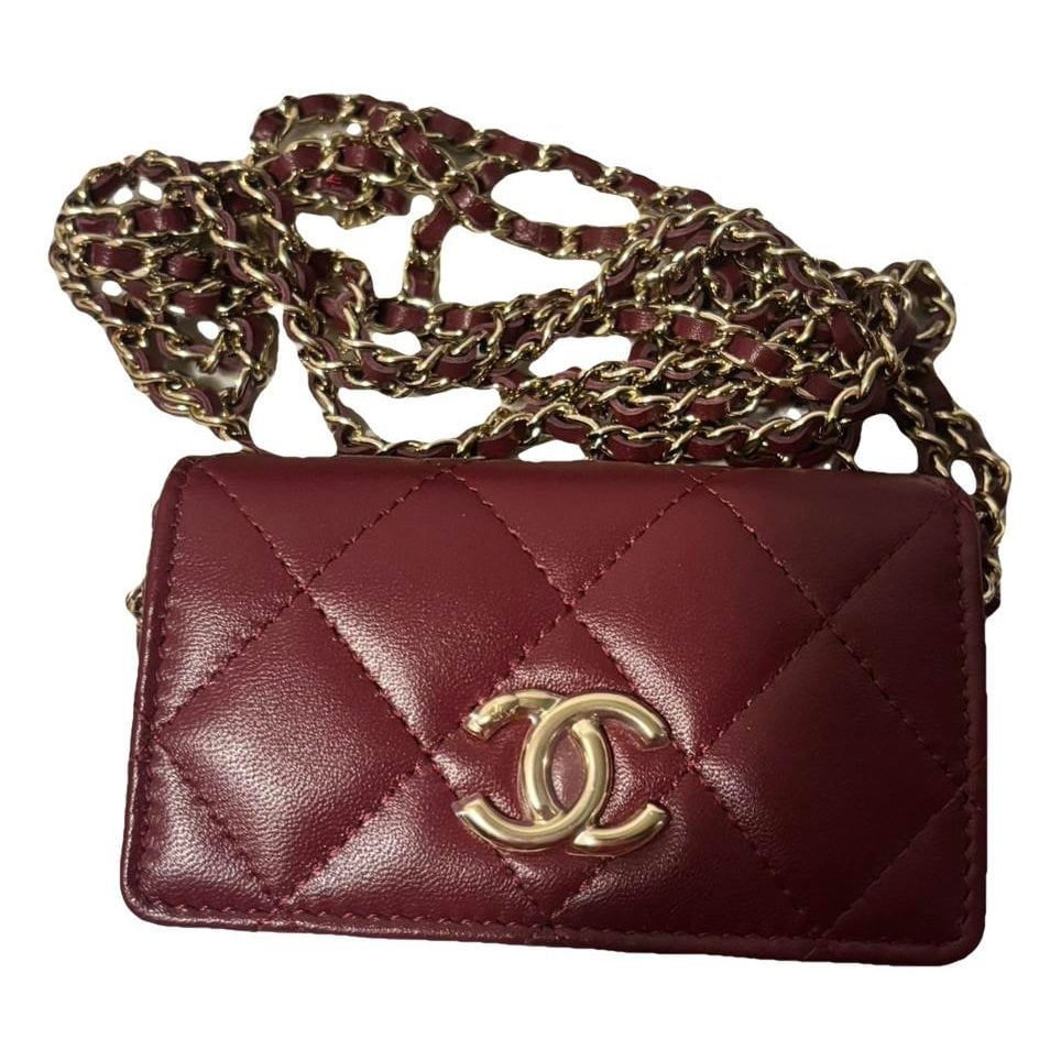 Leather crossbody bag