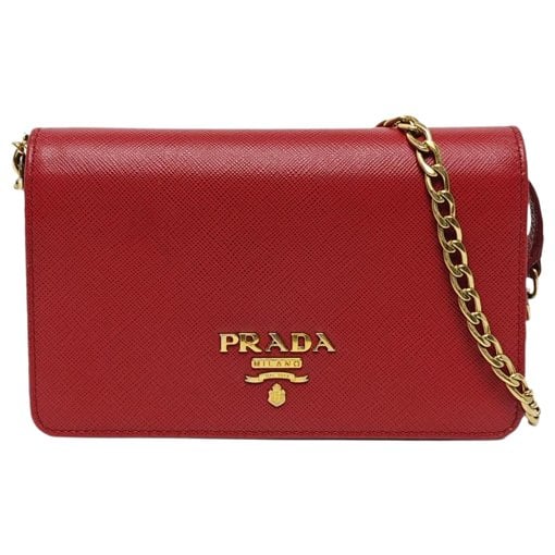 Leather crossbody bag