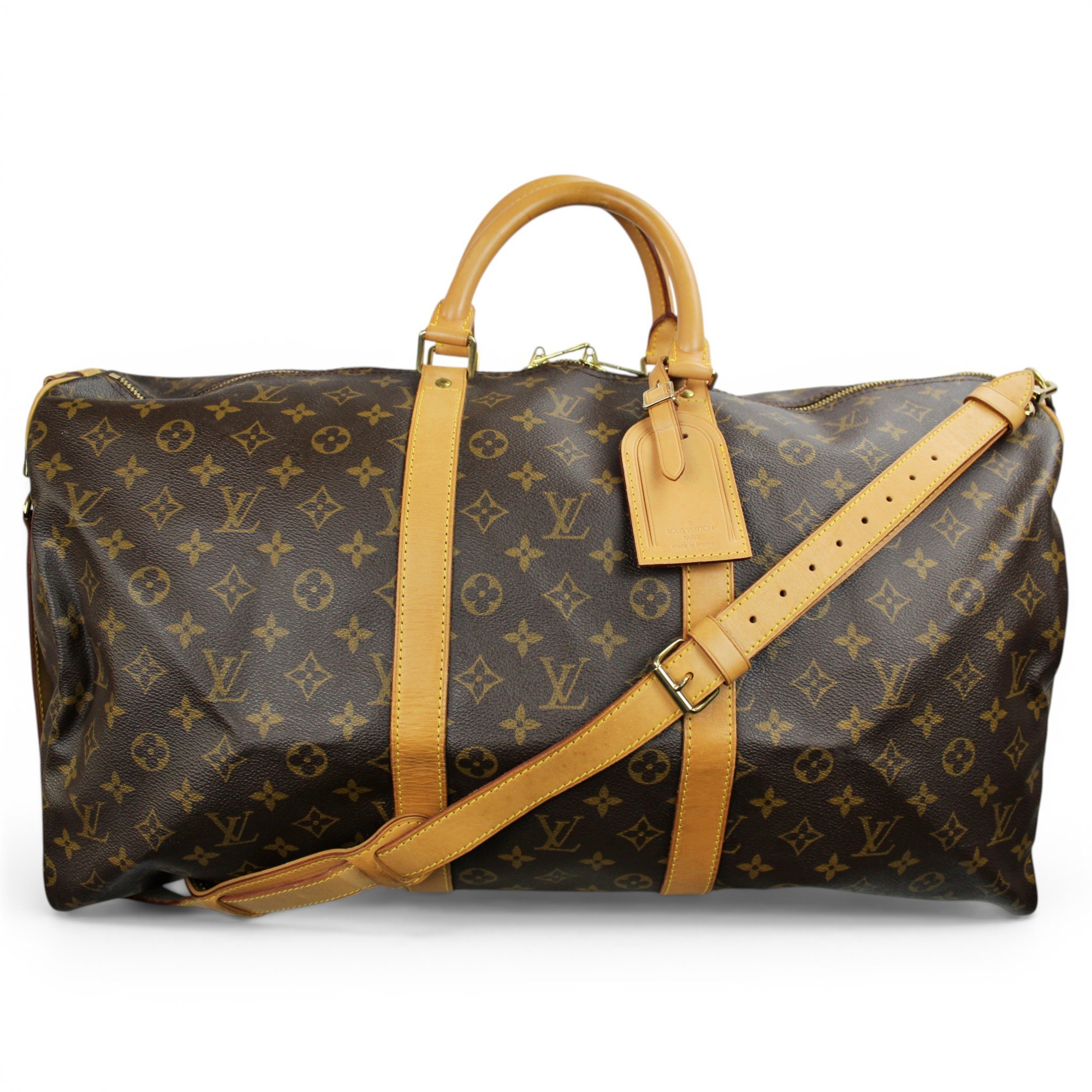 Keepall leather 48h bag