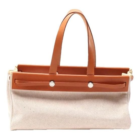 Herbag leather tote