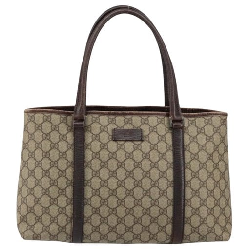 Leather tote