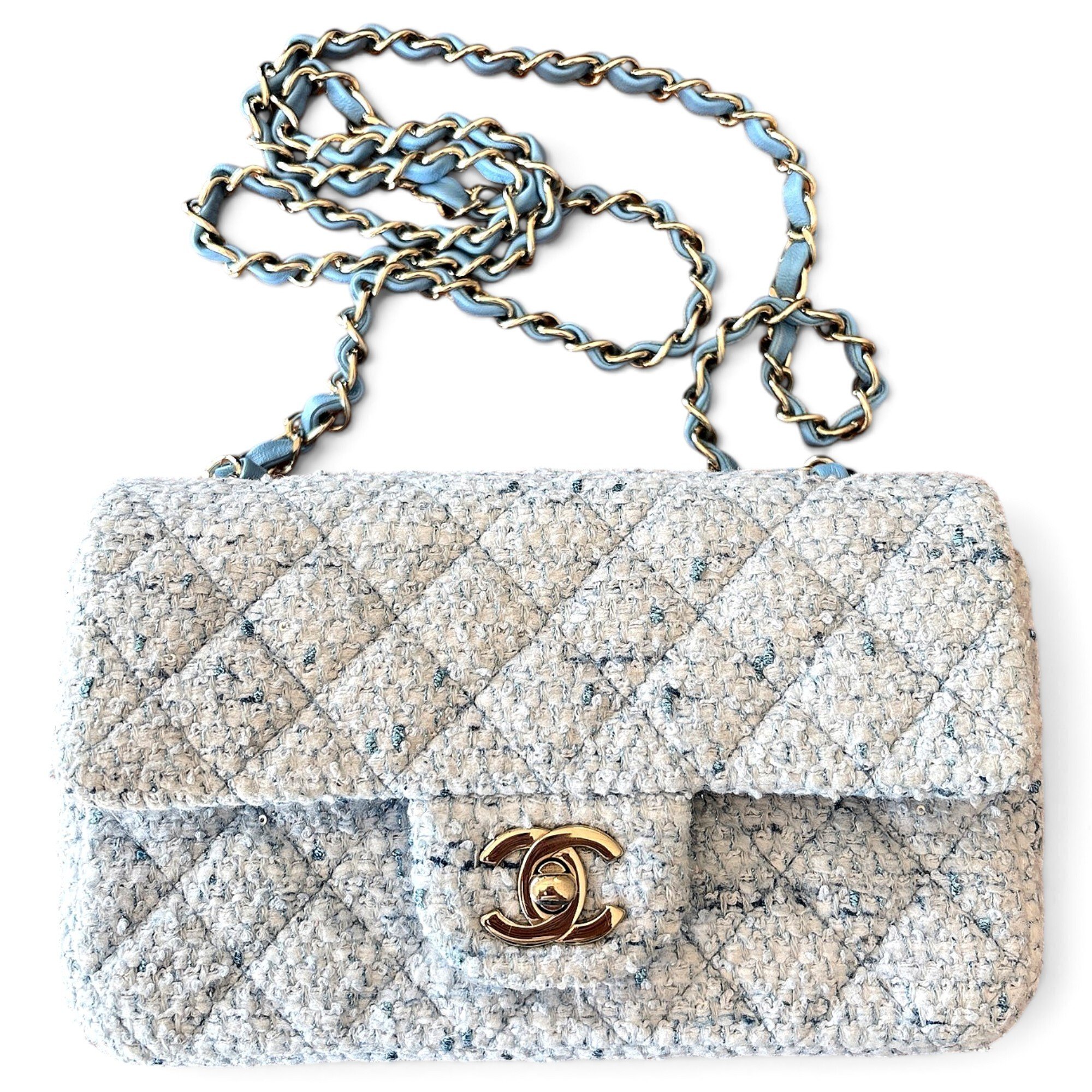 Timeless/Classique tweed crossbody bag