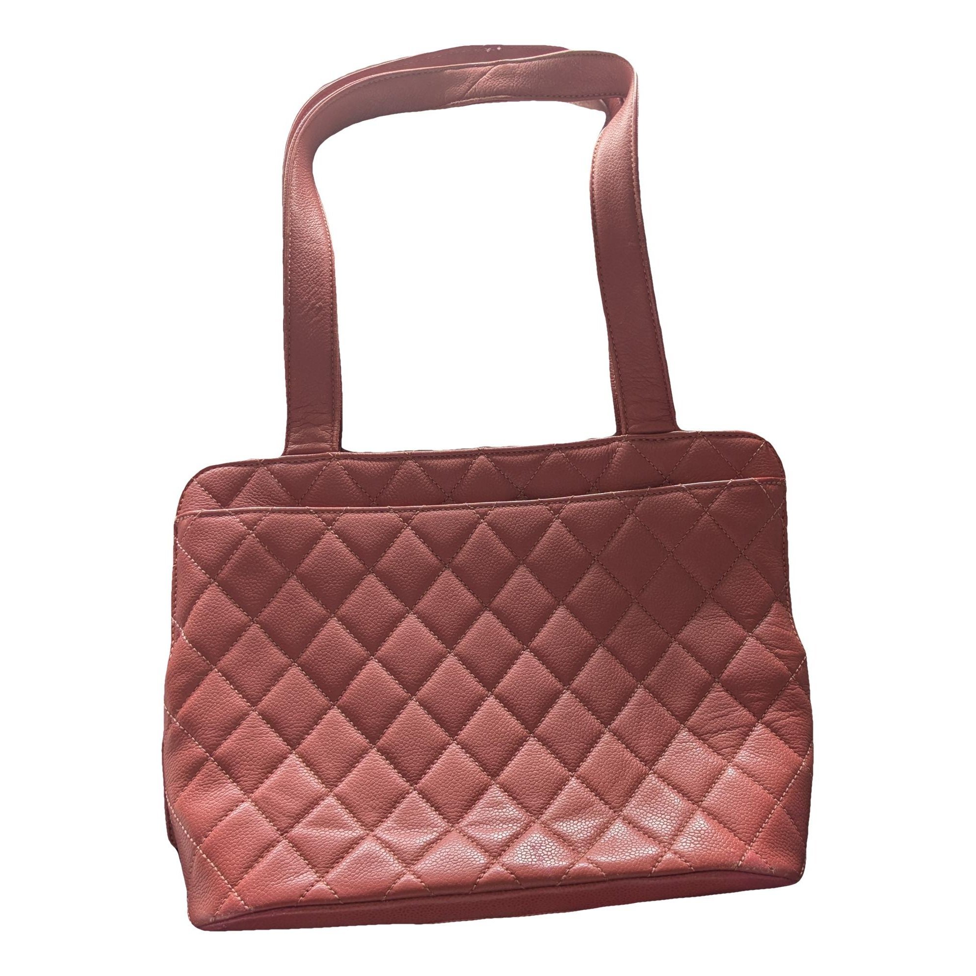 Leather tote