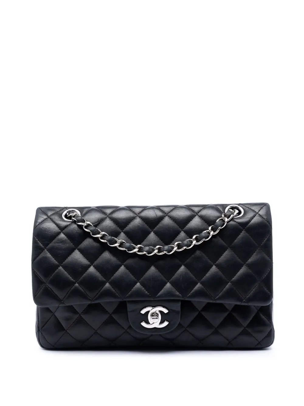 2008-2009 Medium Classic Lambskin Double Flap shoulder bag