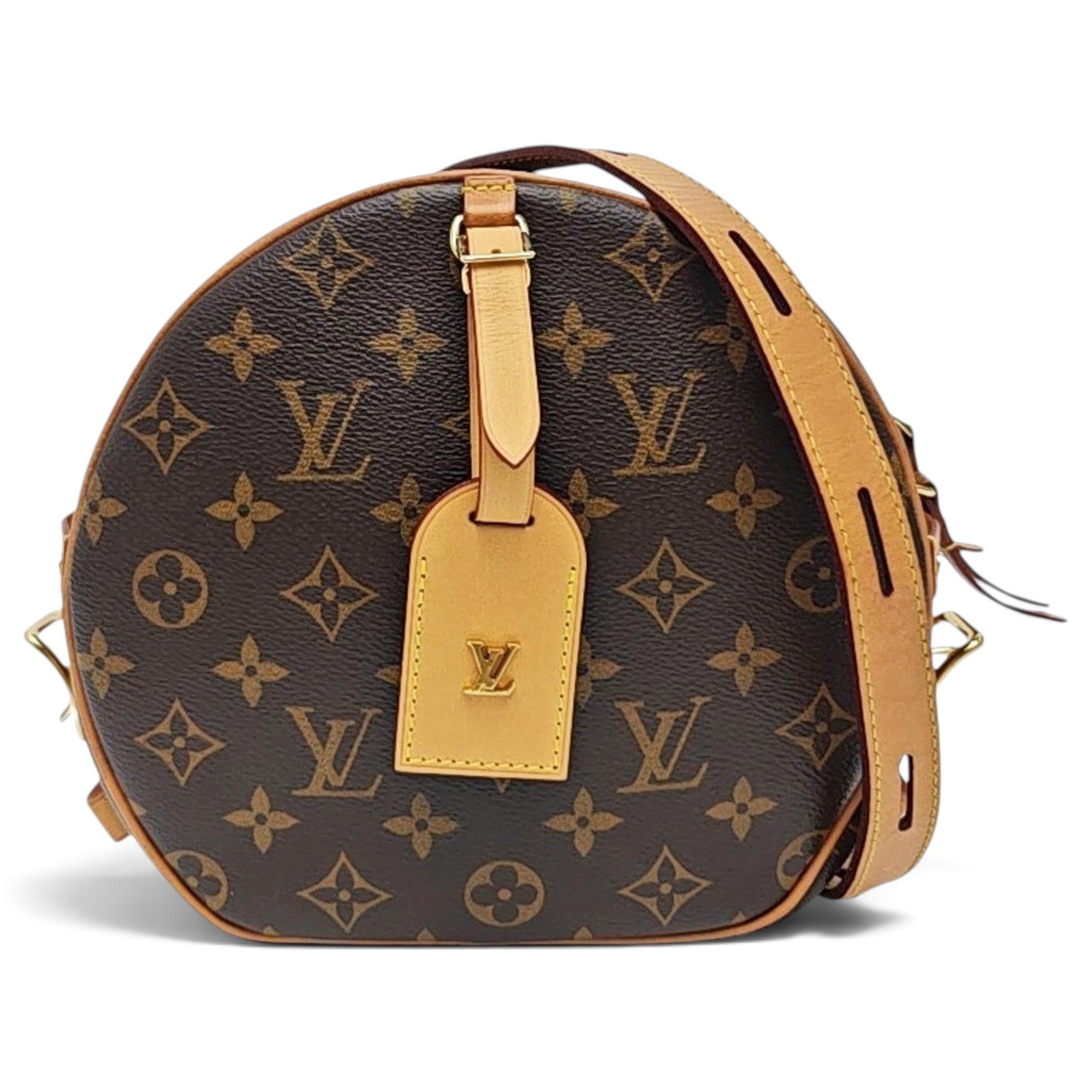 Micro boite chapeau leather handbag