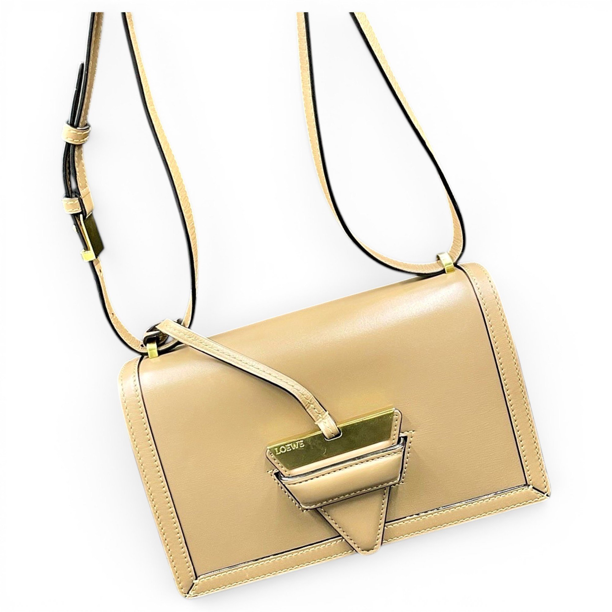 Barcelona leather handbag