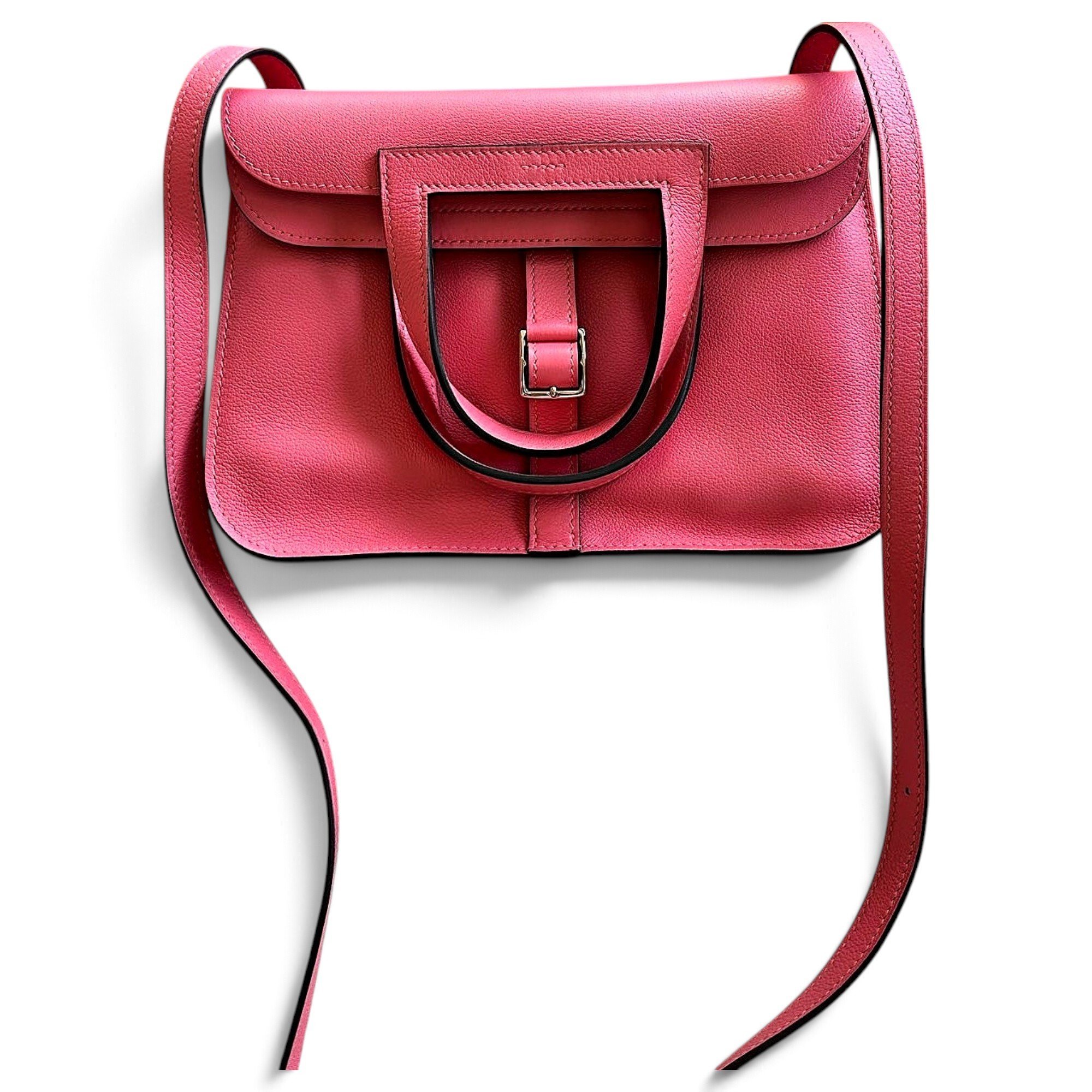 Halzan leather crossbody bag