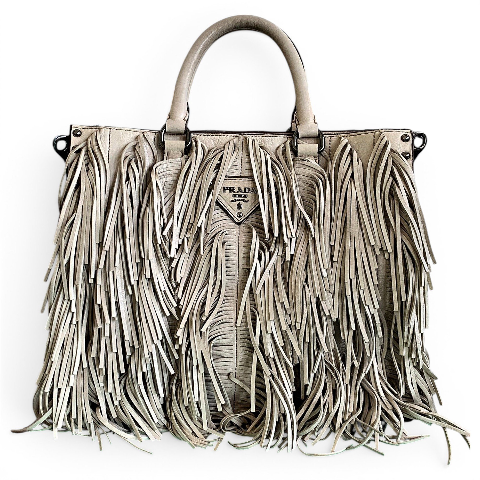 Leather handbag