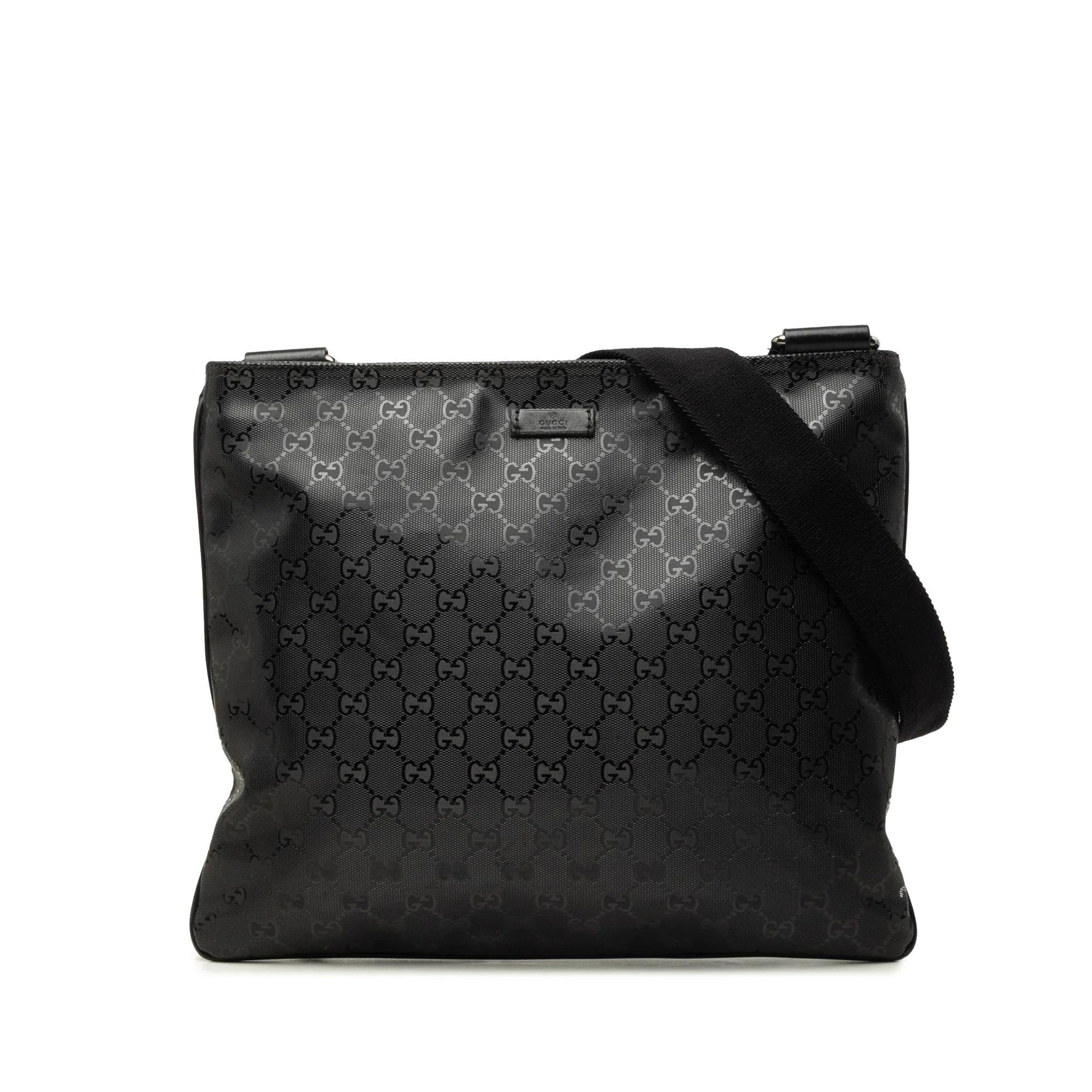 Gucci B leather crossbody bag