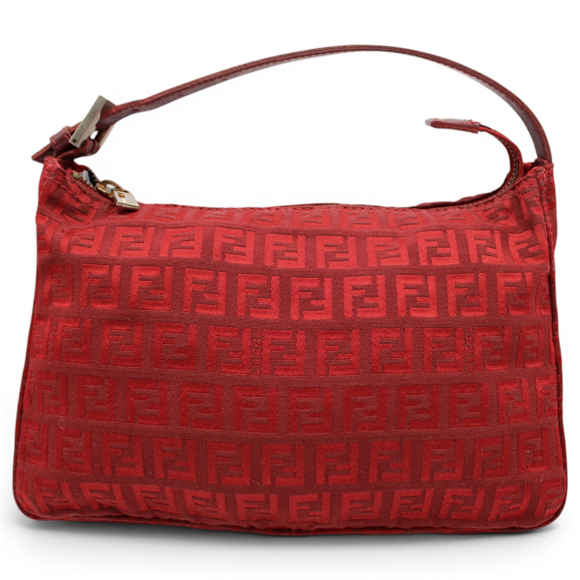 Croissant Vintage cloth handbag
