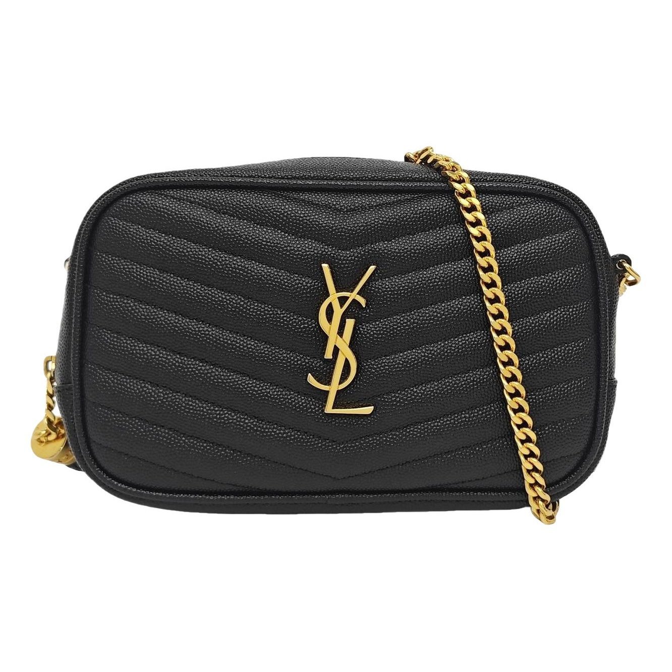 Camera Lou leather handbag