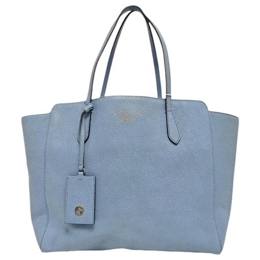 Swing leather handbag