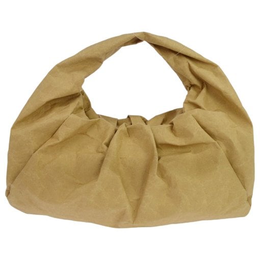 Pouch leather handbag