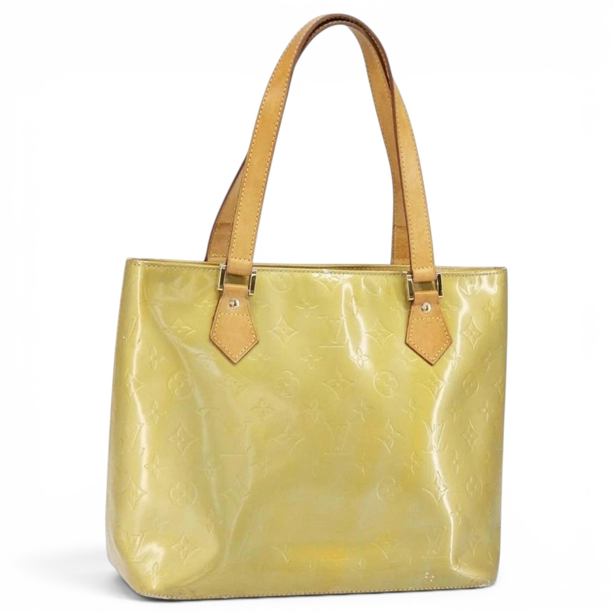 Houston patent leather handbag