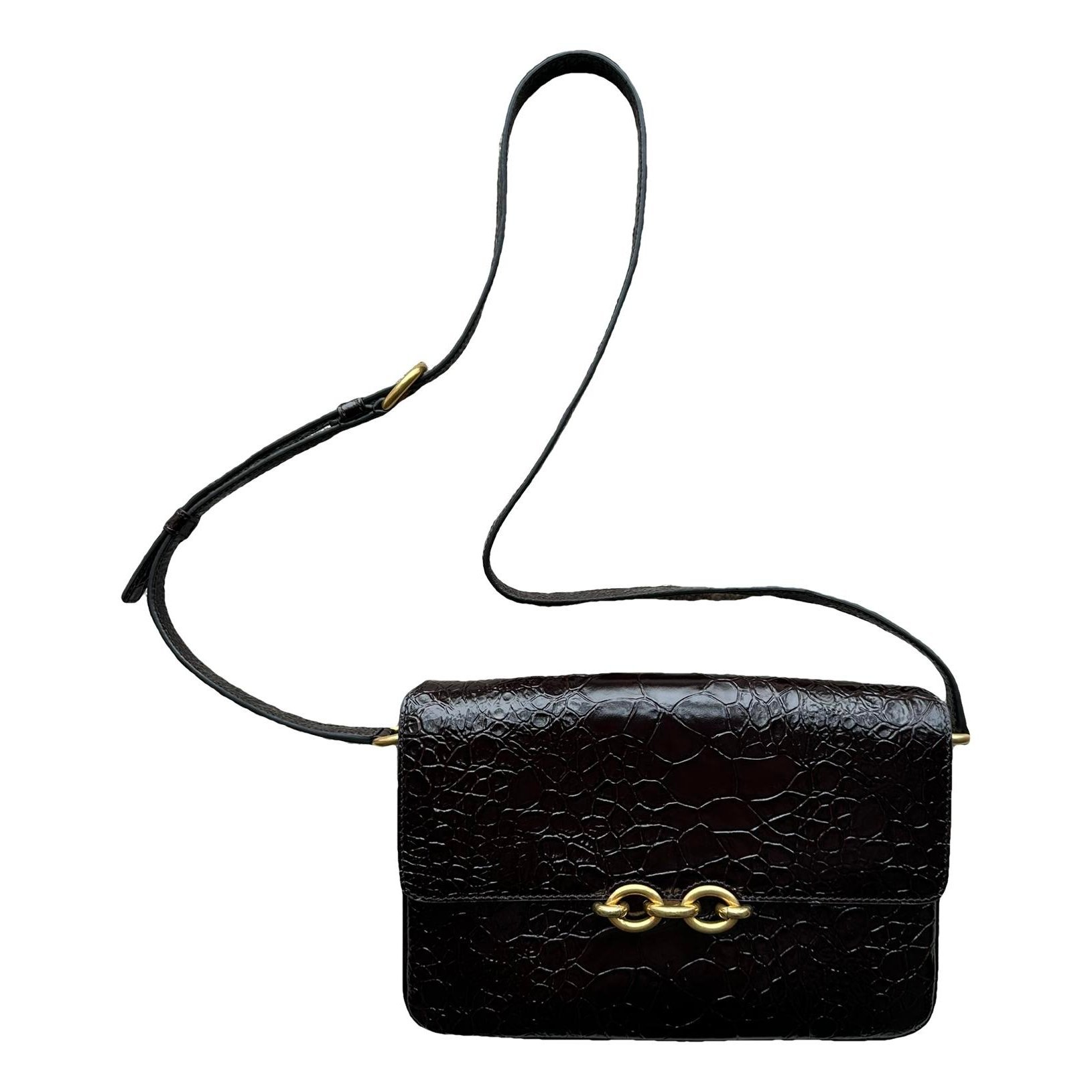 Le Maillon patent leather crossbody bag