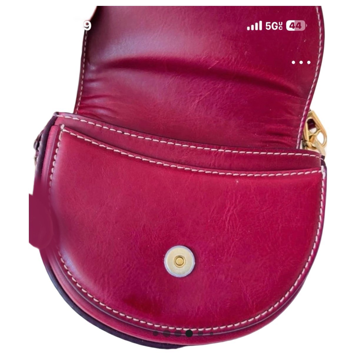 Stella McCartney Frayme vegan leather crossbody bag