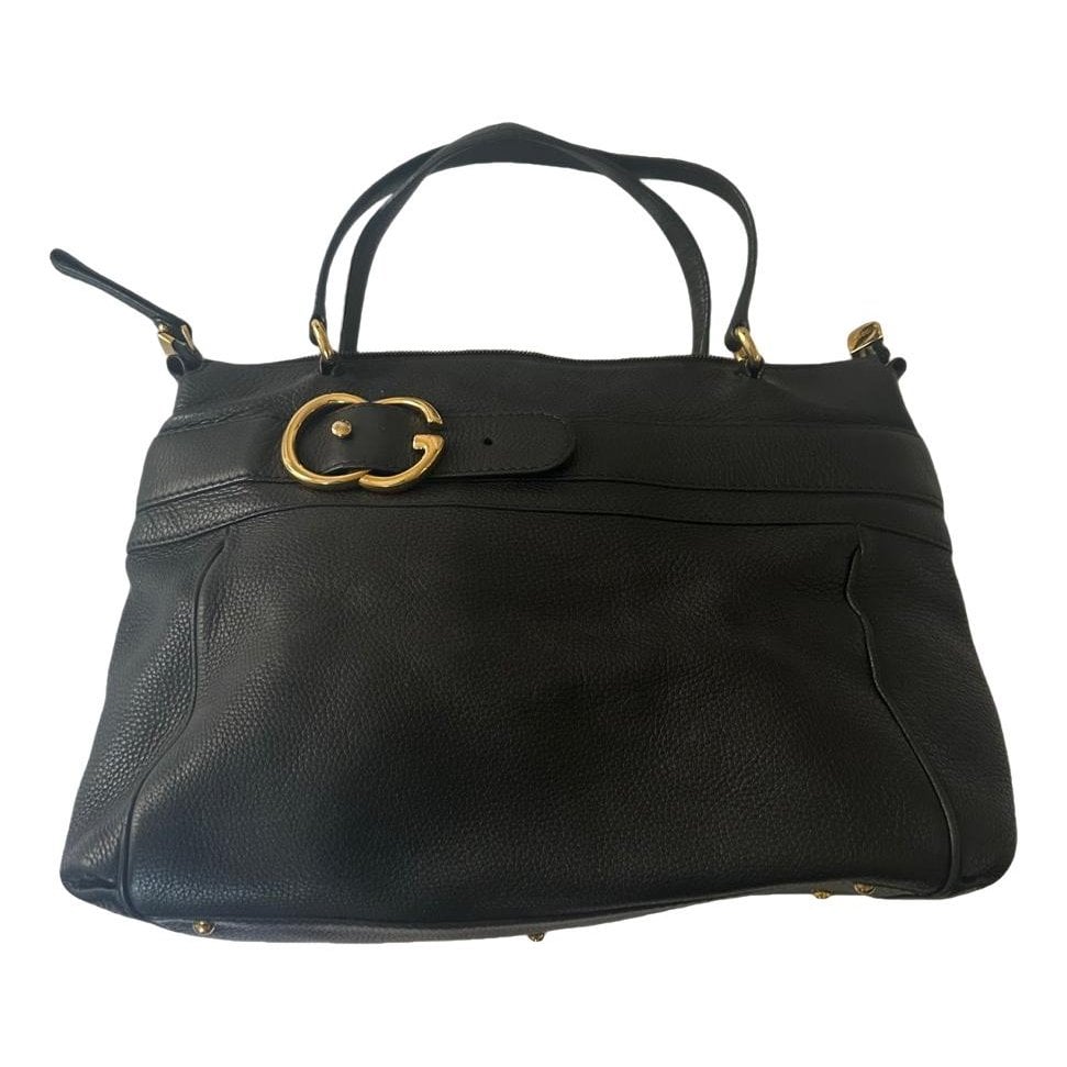 Ride leather tote