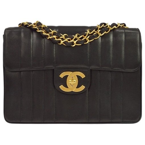 Trendy CC Flap leather handbag