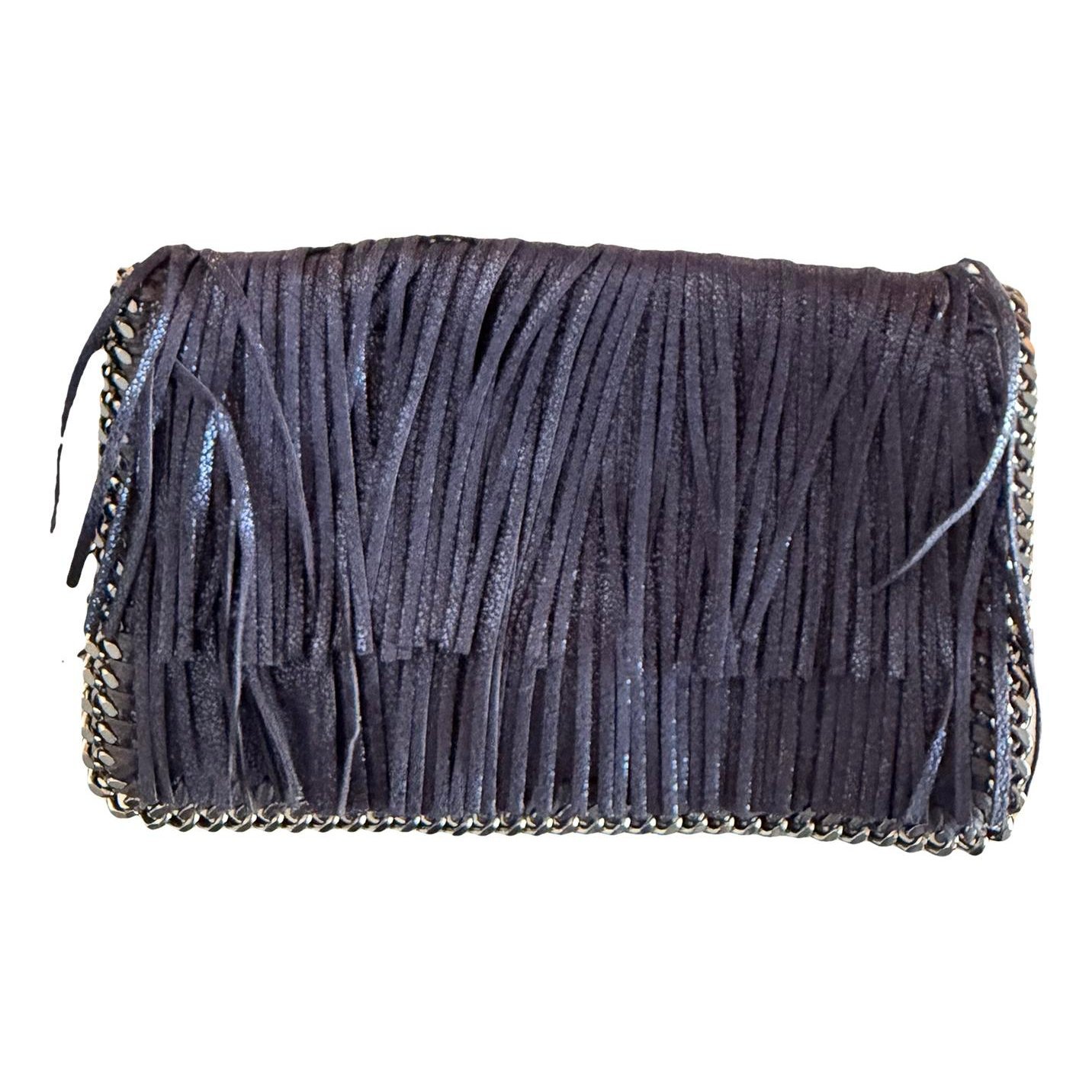 Falabella leather clutch bag