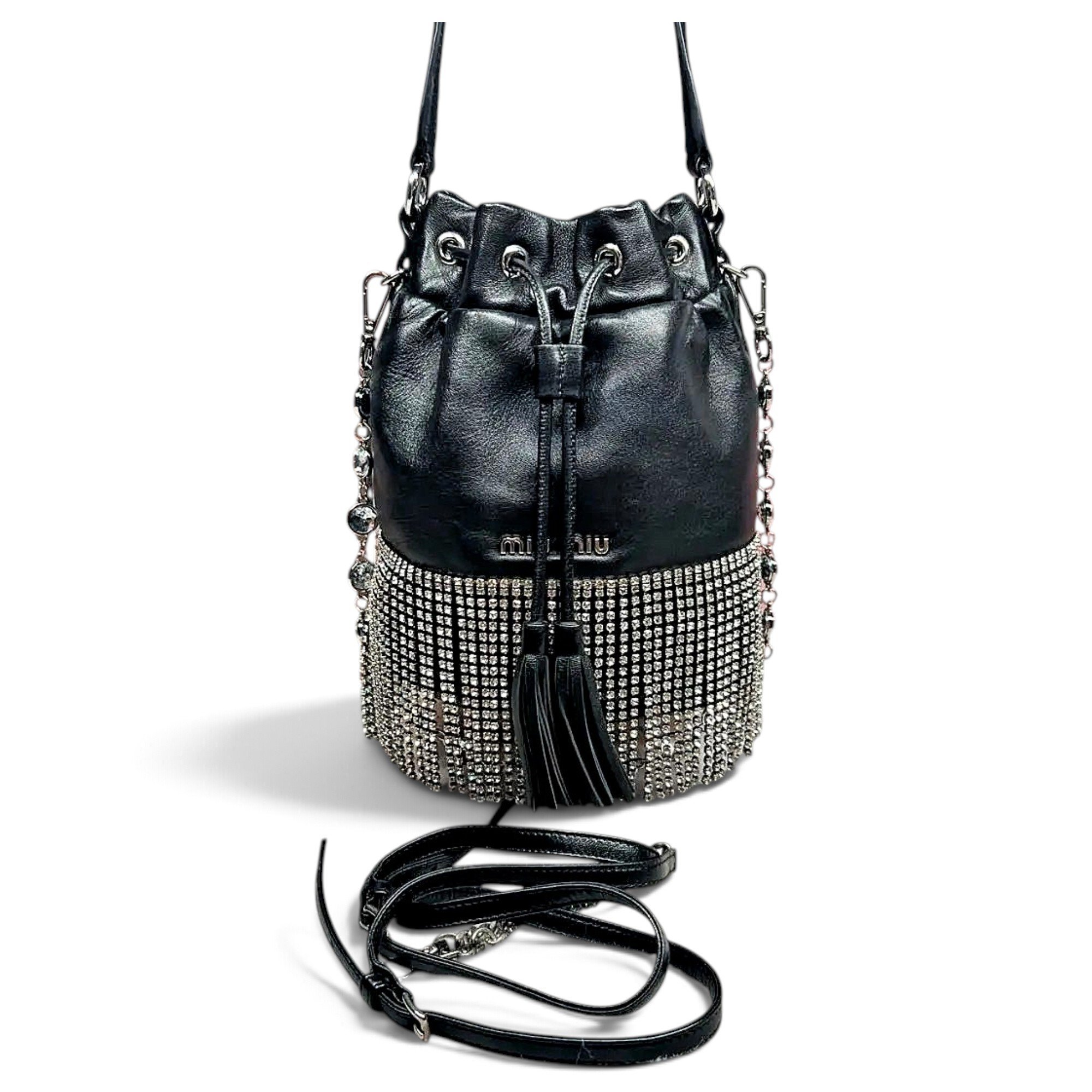 Leather crossbody bag