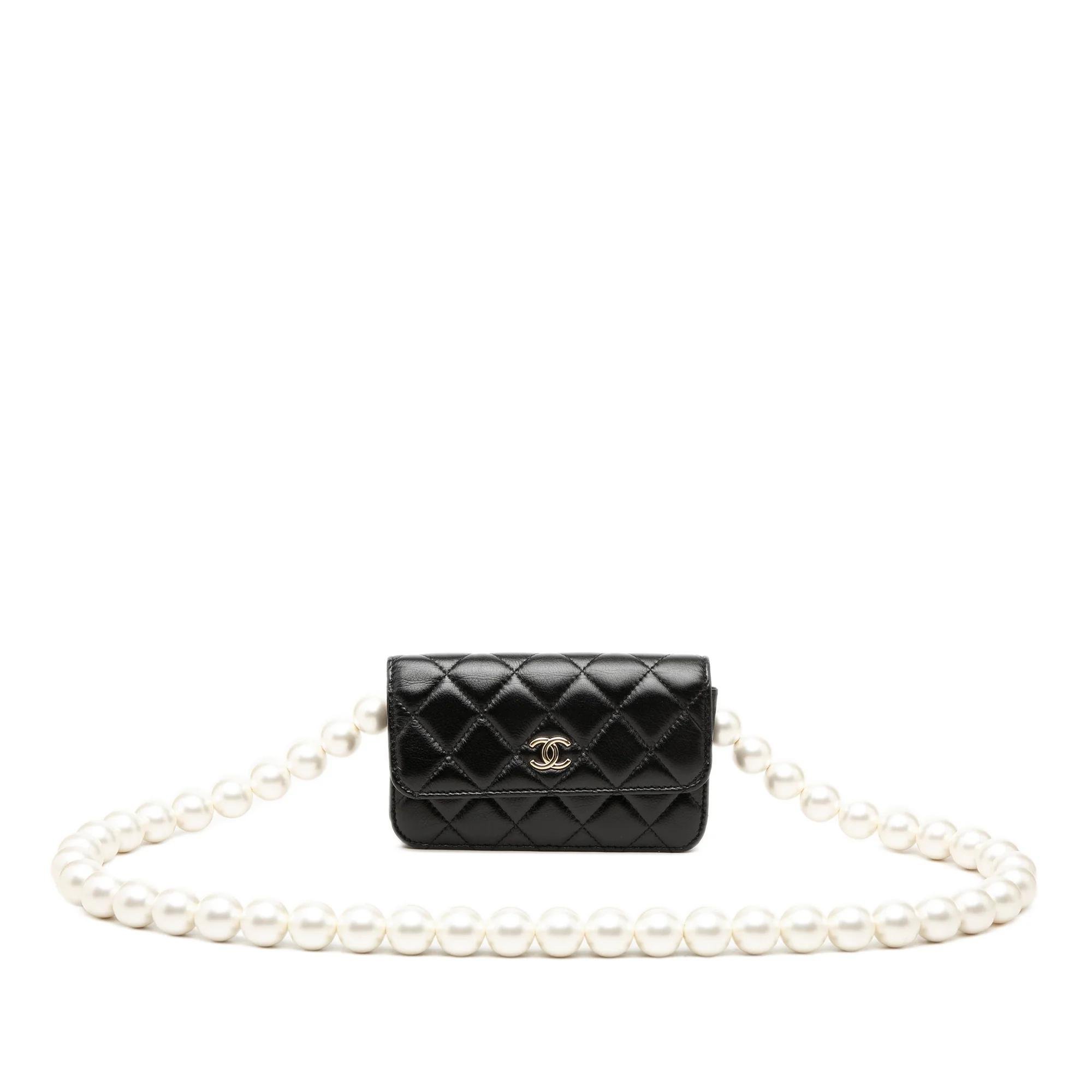 Timeless/Classique leather clutch bag