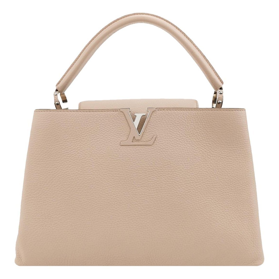 Capucines leather handbag
