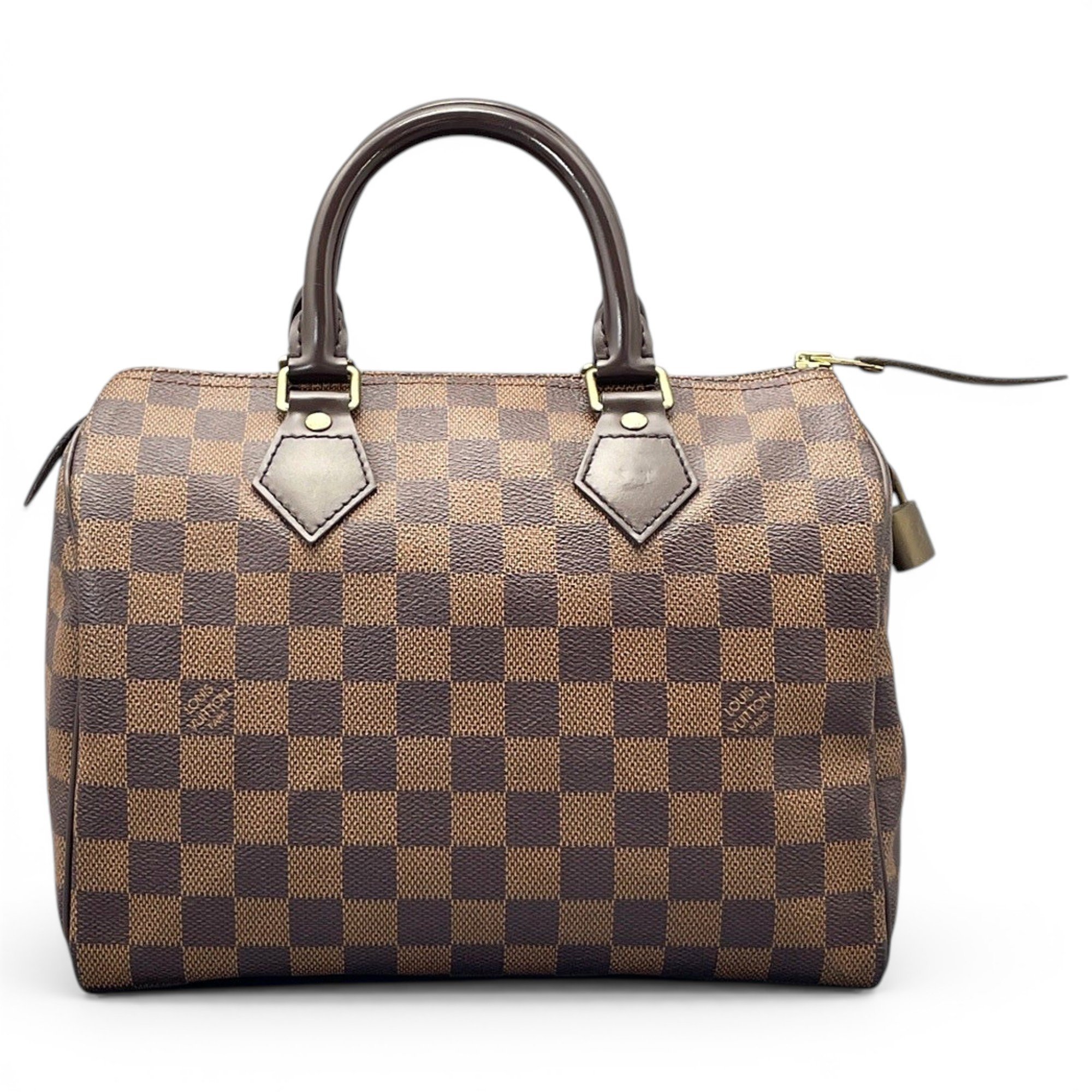 Speedy leather handbag